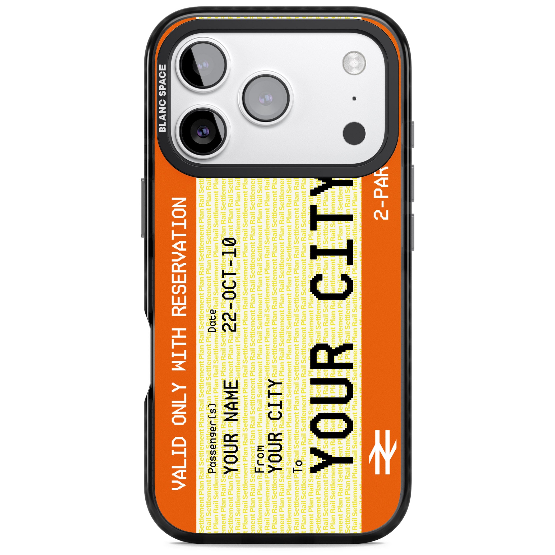 Personalised Create Your Own Train Ticket