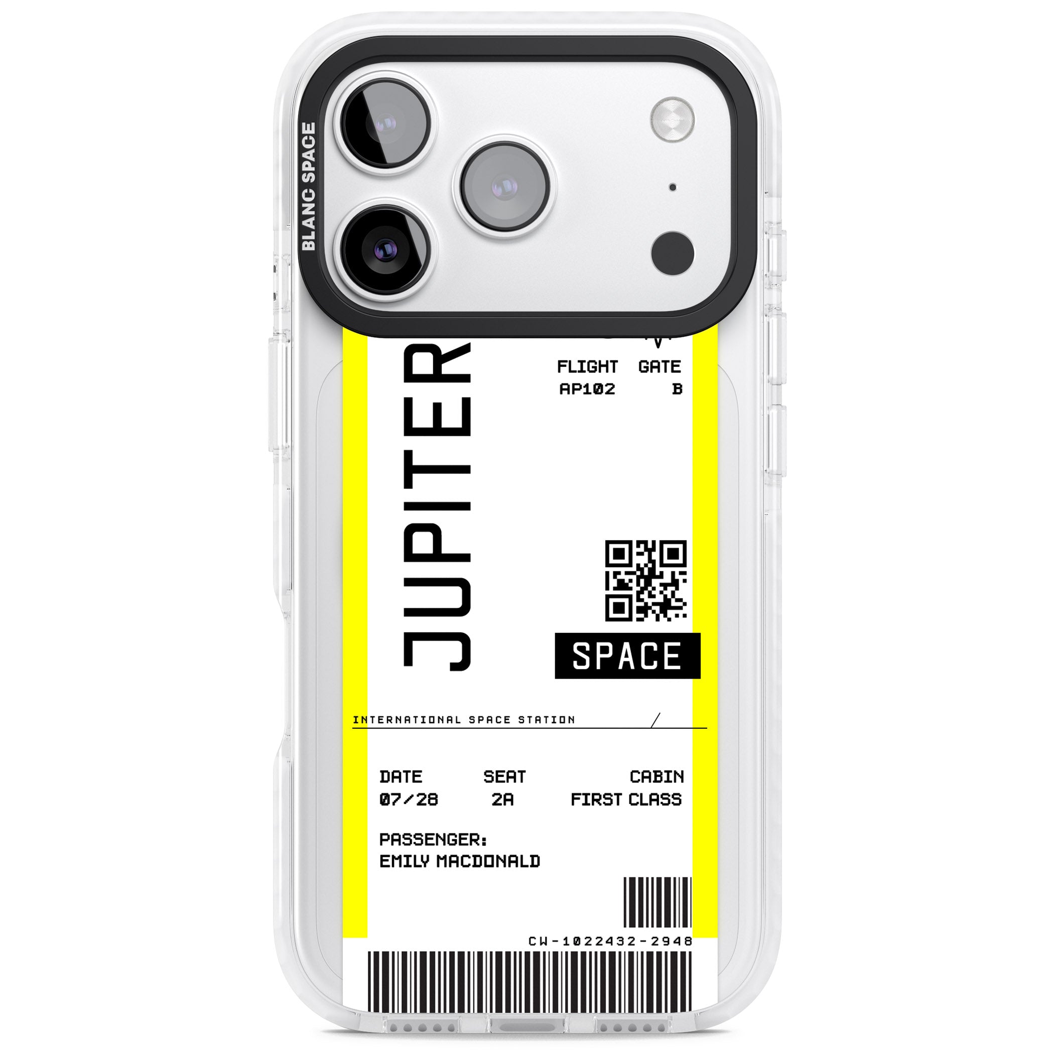 Personalised Jupiter Travel Ticket