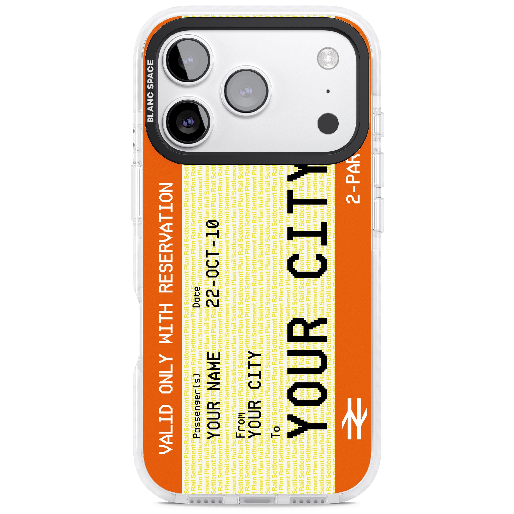 Personalised Create Your Own Train Ticket