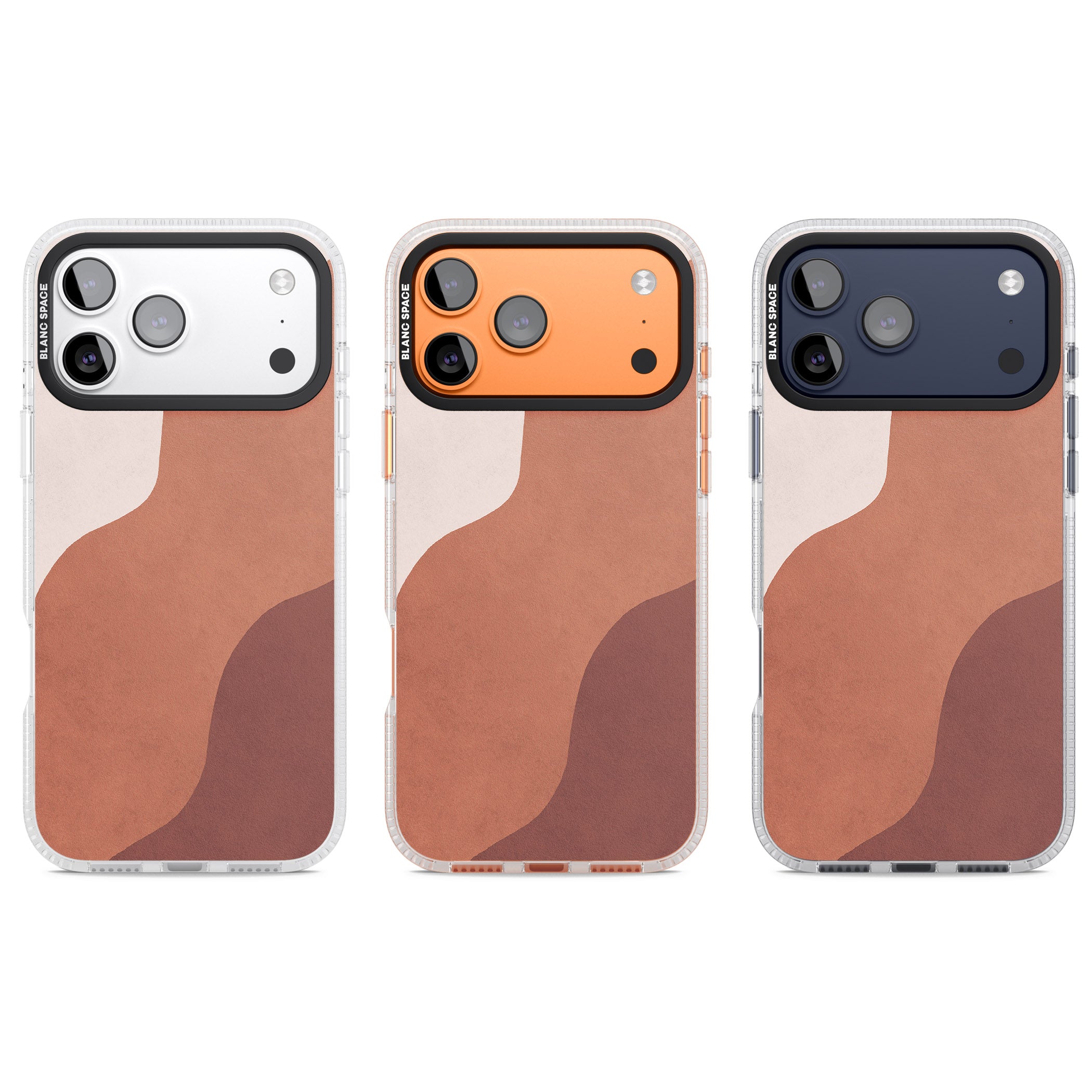 Lush Abstract Watercolour Design #3 iPhone 17 Pro Impact Air Clear Phone Case APT Impact Protection