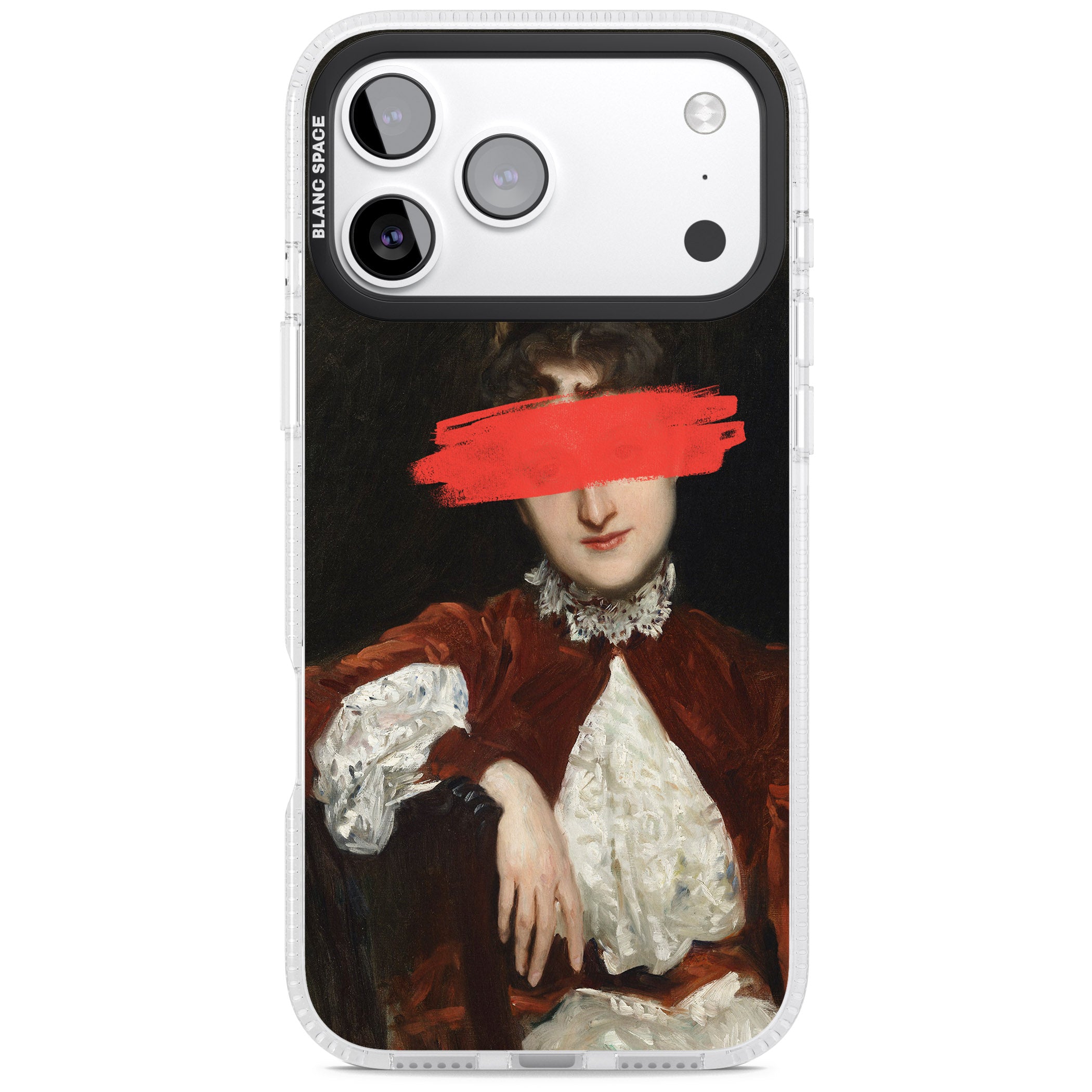 Paint Stroke iPhone 17 Pro Impact Air Clear Phone Case