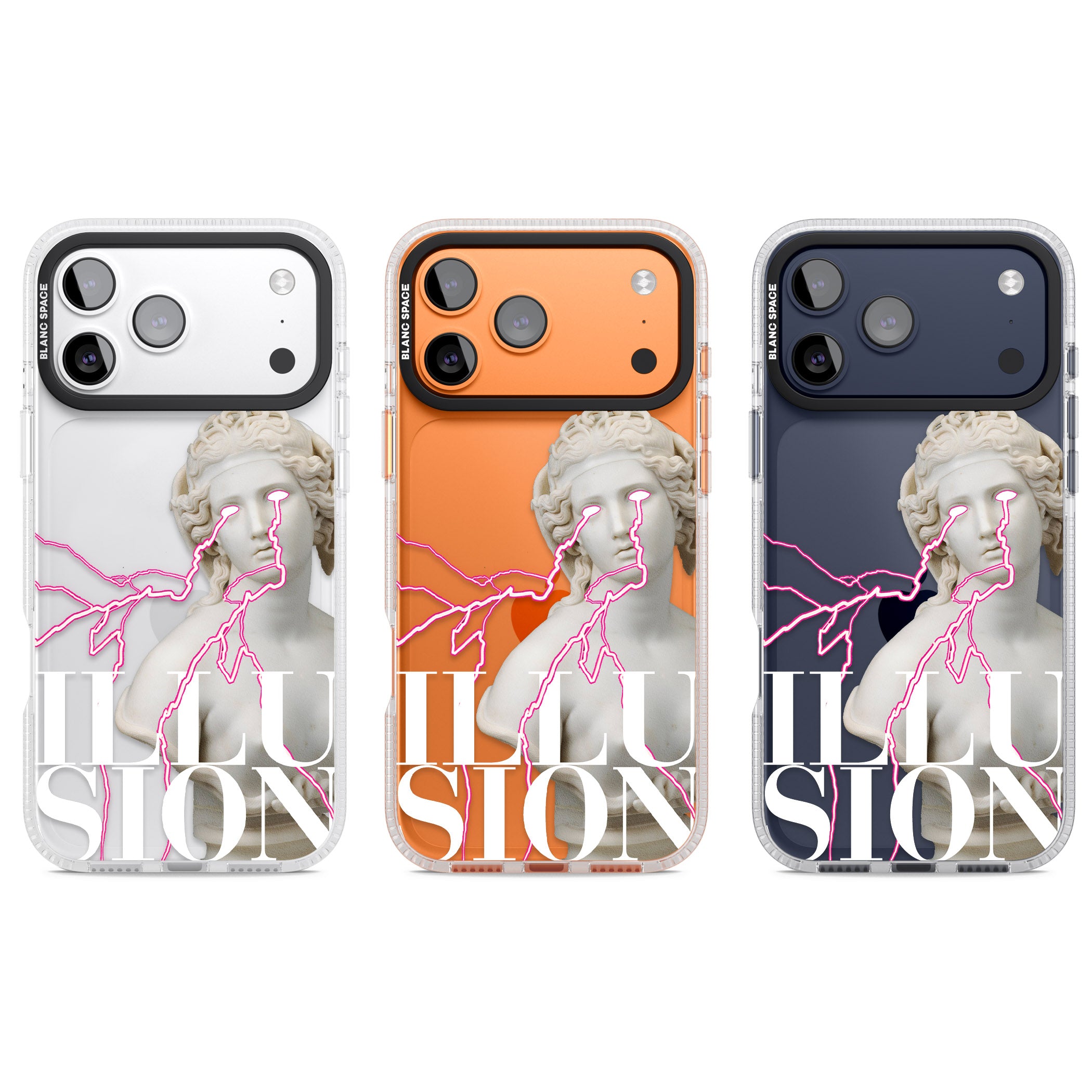 Illusion iPhone 17 Pro Impact Air Clear Phone Case APT Impact Protection