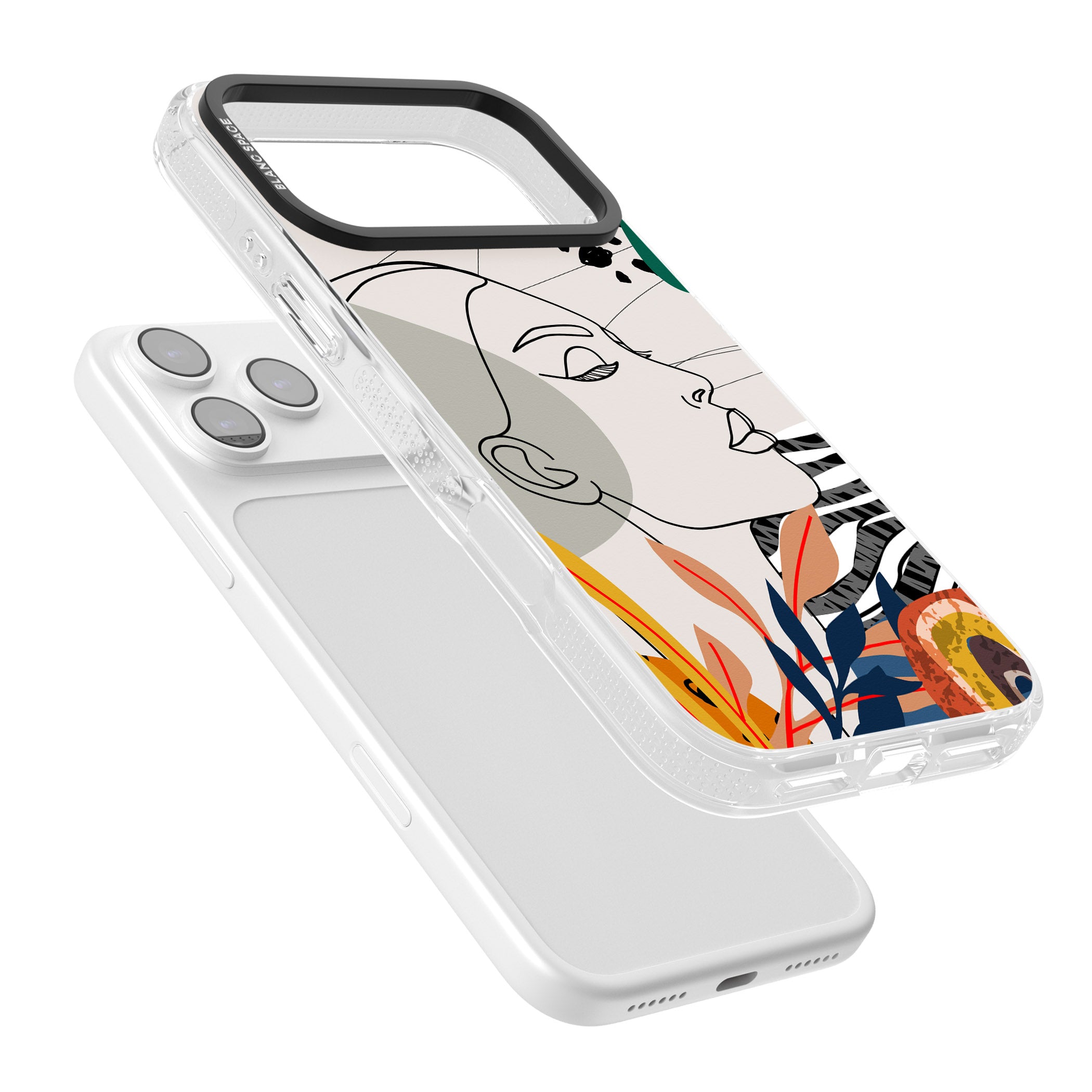 Girl Gone Wild iPhone 17 Pro Impact Air Clear Phone Case Colours