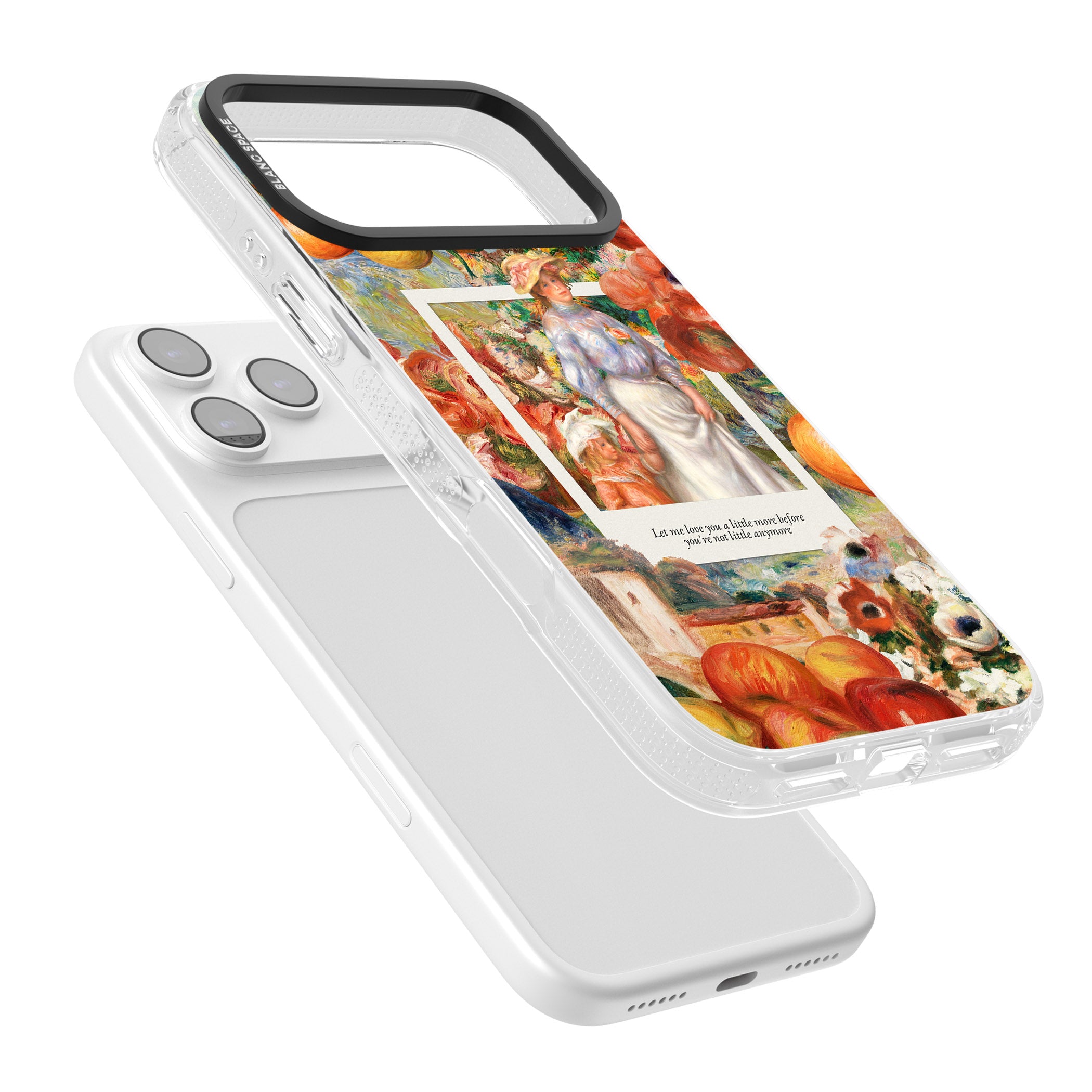 Renoir Mother & Child iPhone 17 Pro Impact Air Clear Phone Case Colours