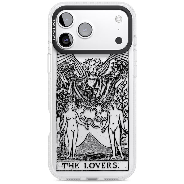 Personalised The Lovers Tarot Card (Clear)