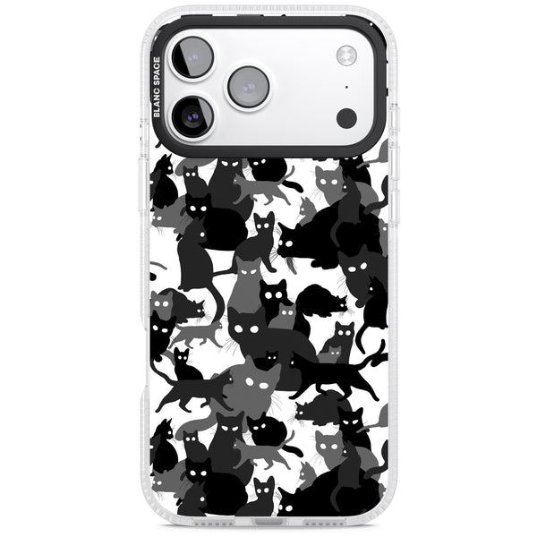 Black & White Cat Camouflage