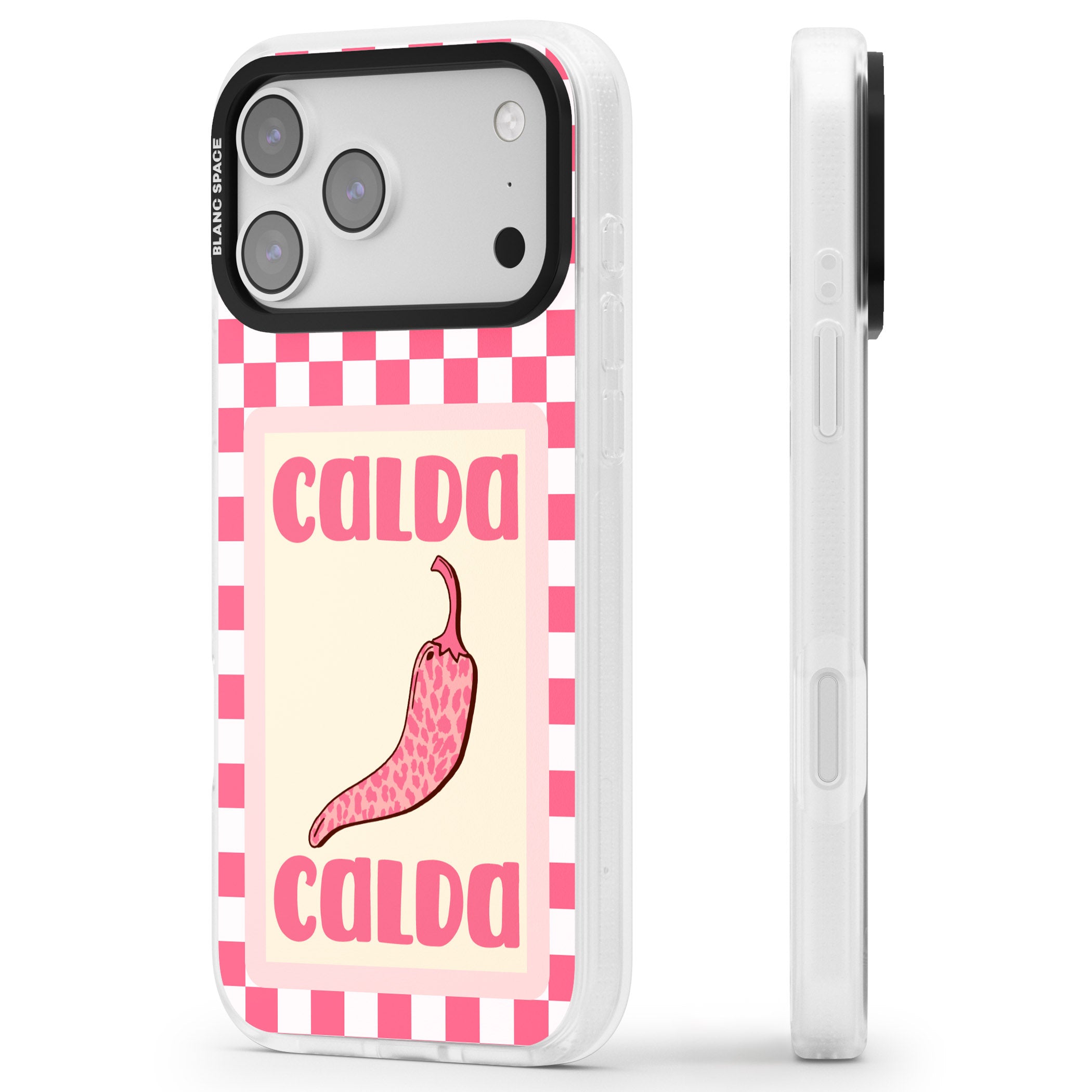 Calda iPhone 17 Pro Max Impact Air Clear Phone Case Side Profile