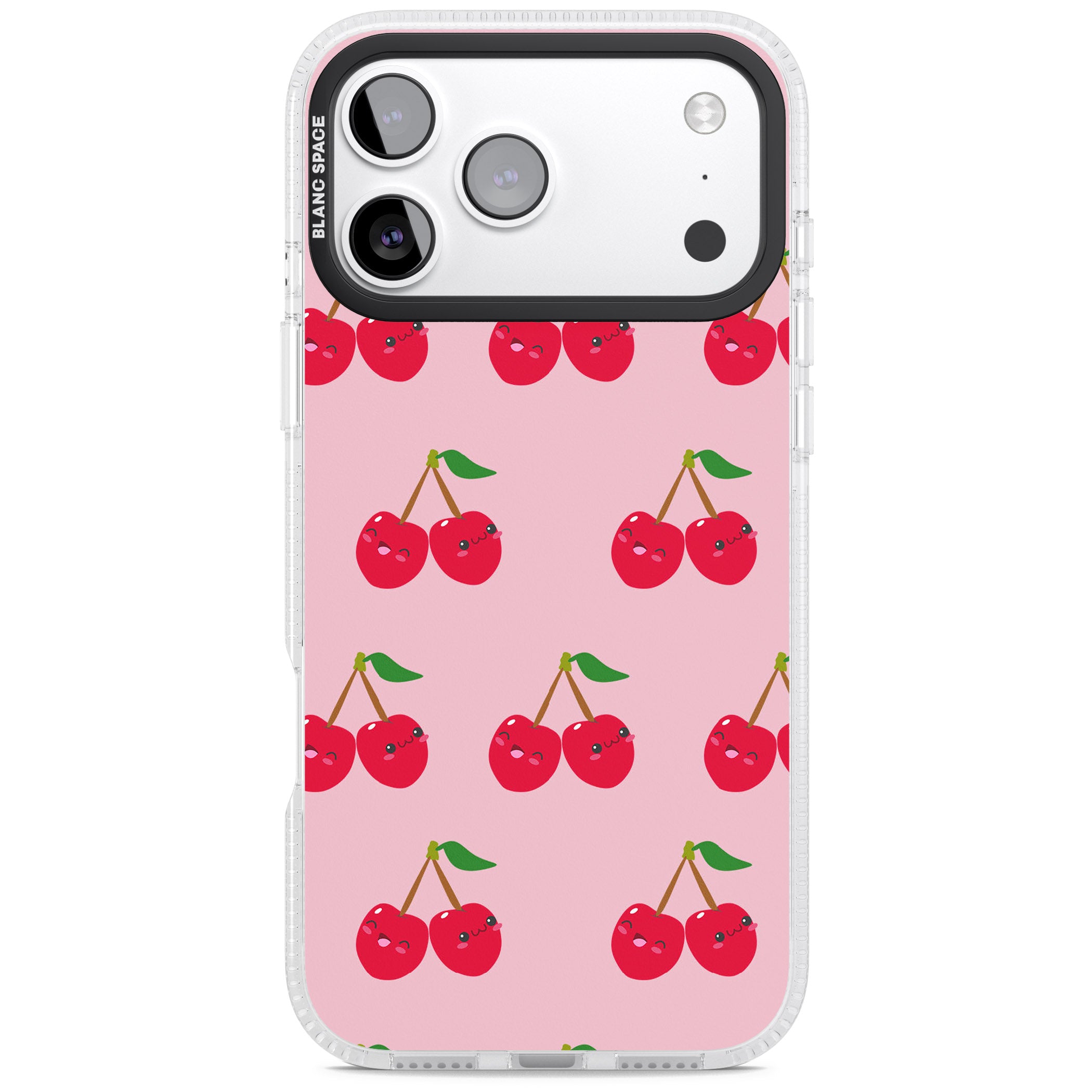 Cheeky Cherry iPhone 17 Pro Impact Air Clear Phone Case