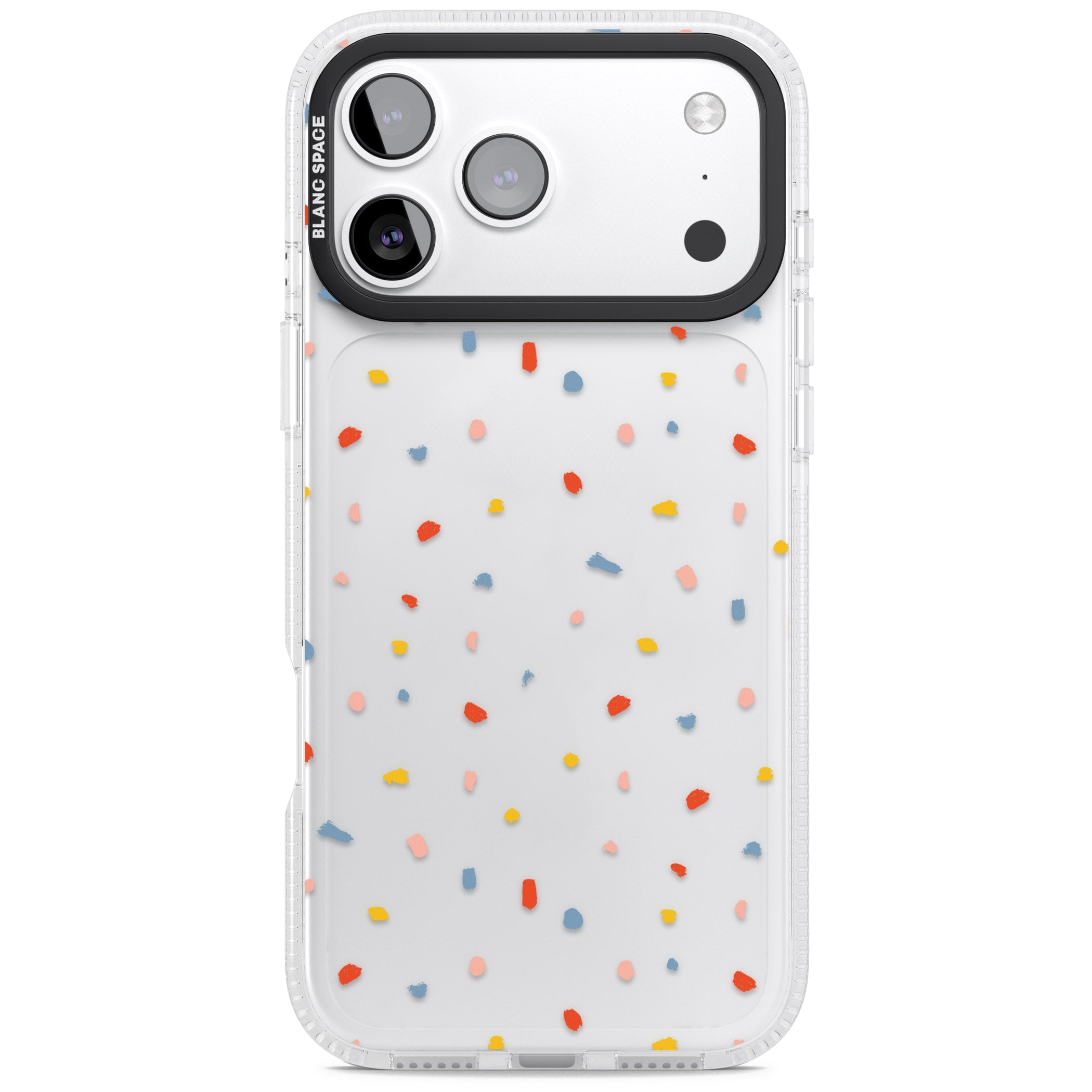 Small Confetti iPhone 17 Pro Impact Air Clear Phone Case