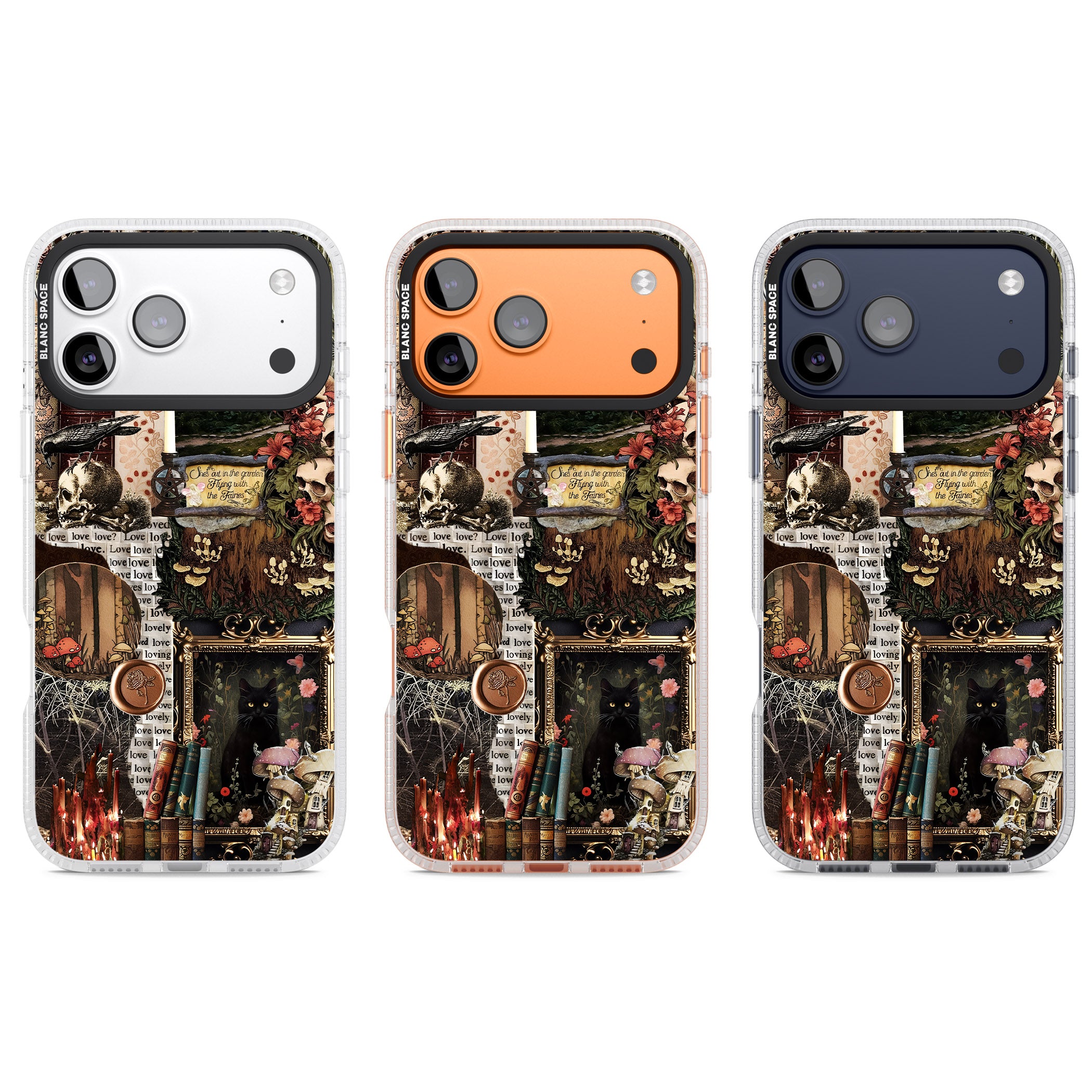 Academia Collage iPhone 17 Pro Impact Air Clear Phone Case APT Impact Protection