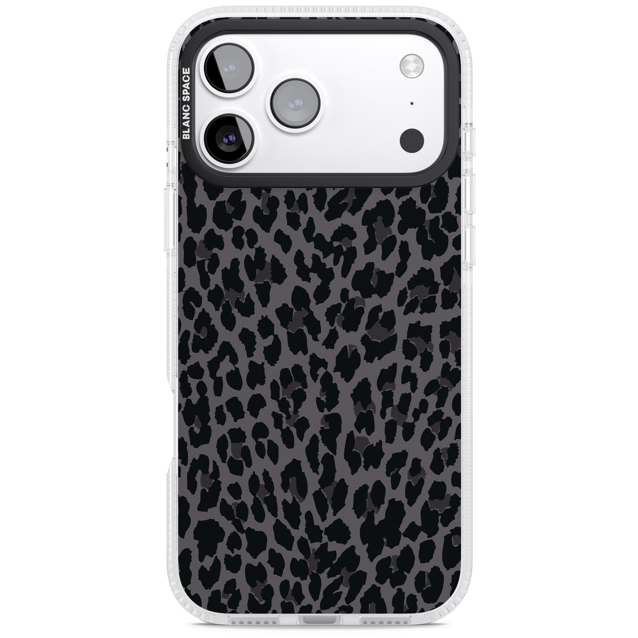 Dark Animal Print iPhone 17 Pro Max Impact Air Clear Phone Case