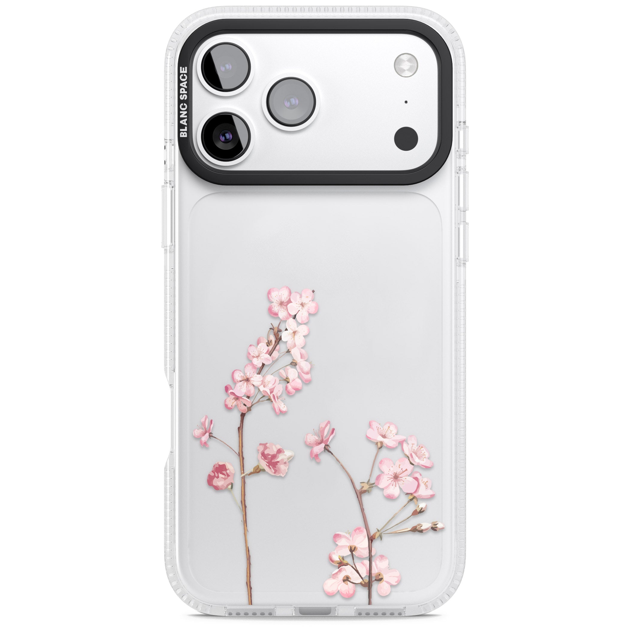 Blossom Flower iPhone 17 Pro Impact Air Clear Phone Case