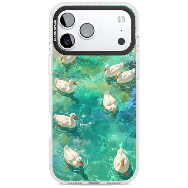 Ducks In The Pond