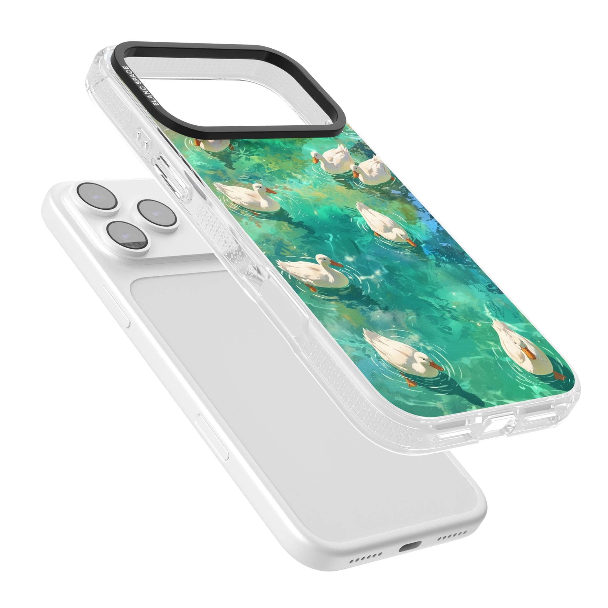 Ducks In The Pond for her iPhone case | Clear Case Impact Air case for iPhone 17 Pro, iPhone 17 Pro Max