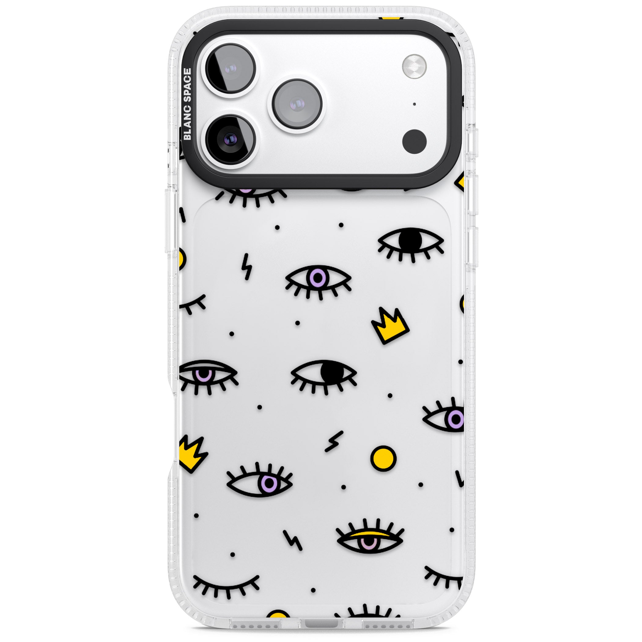Eyes & Lips Icons iPhone 17 Pro Impact Air Clear Phone Case
