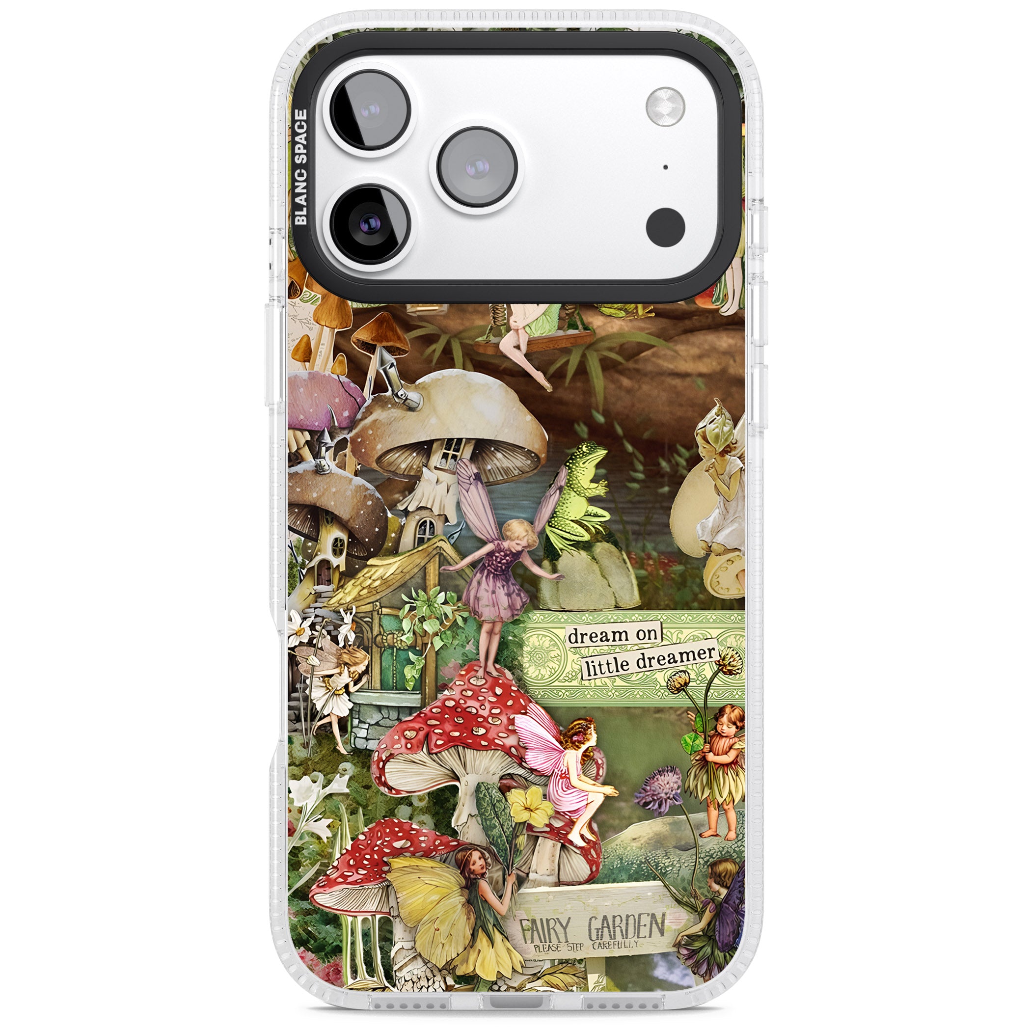 Dreamy Garden iPhone 17 Pro Impact Air Clear Phone Case