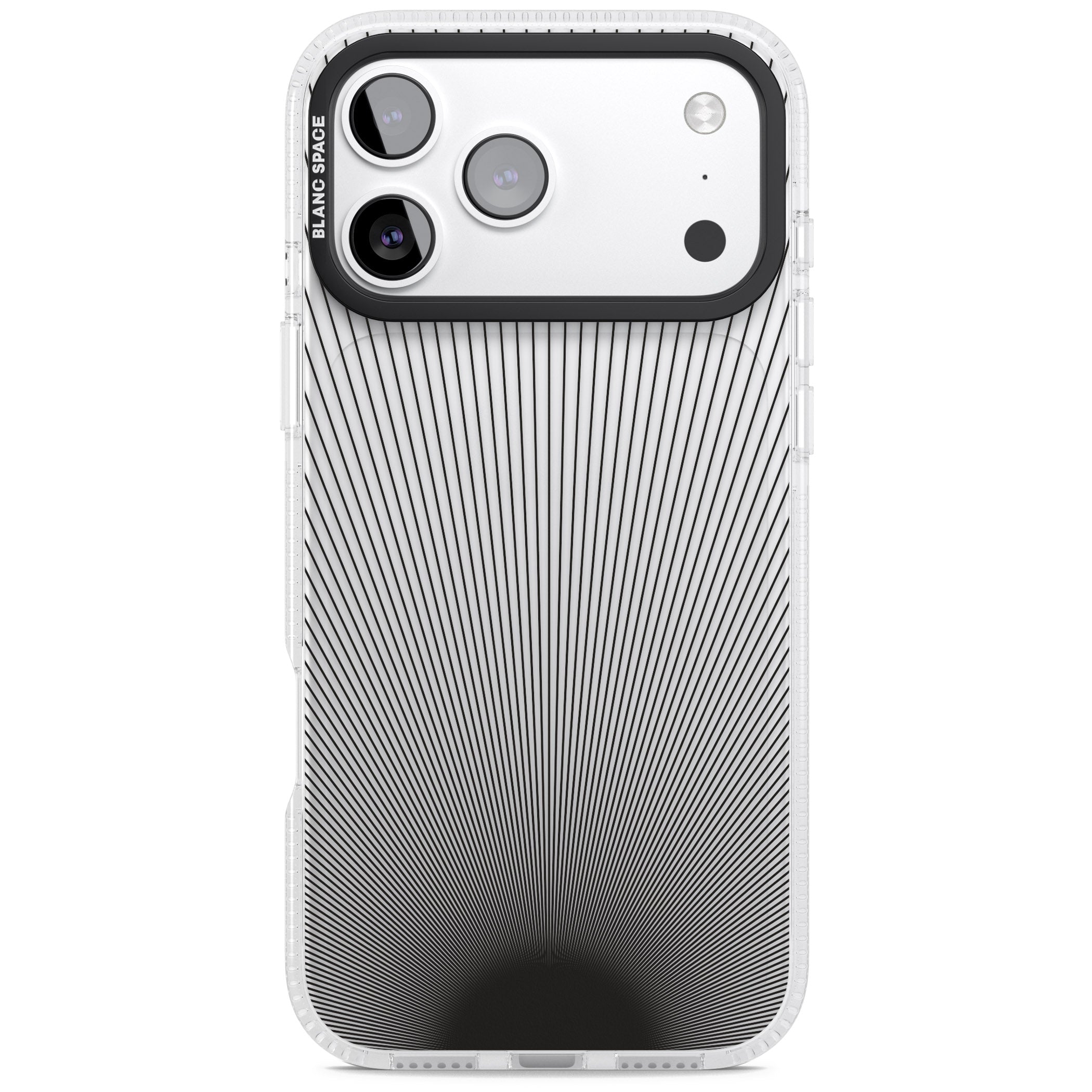 Linear Sunburst iPhone 17 Pro Impact Air Clear Phone Case