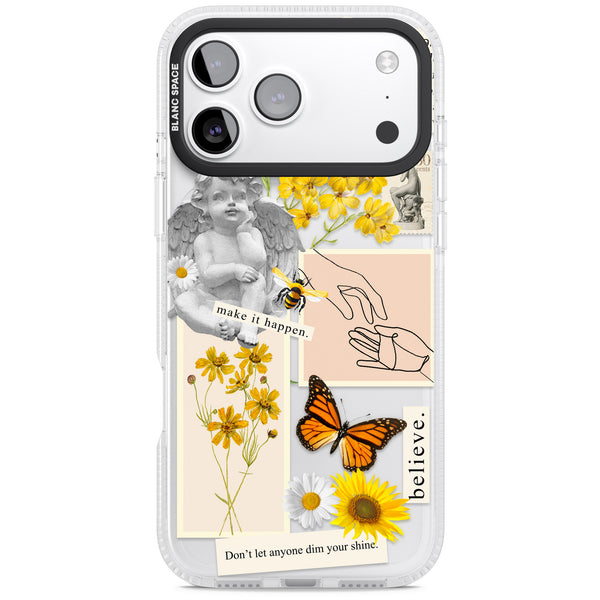 Yellow Wildflower Collage