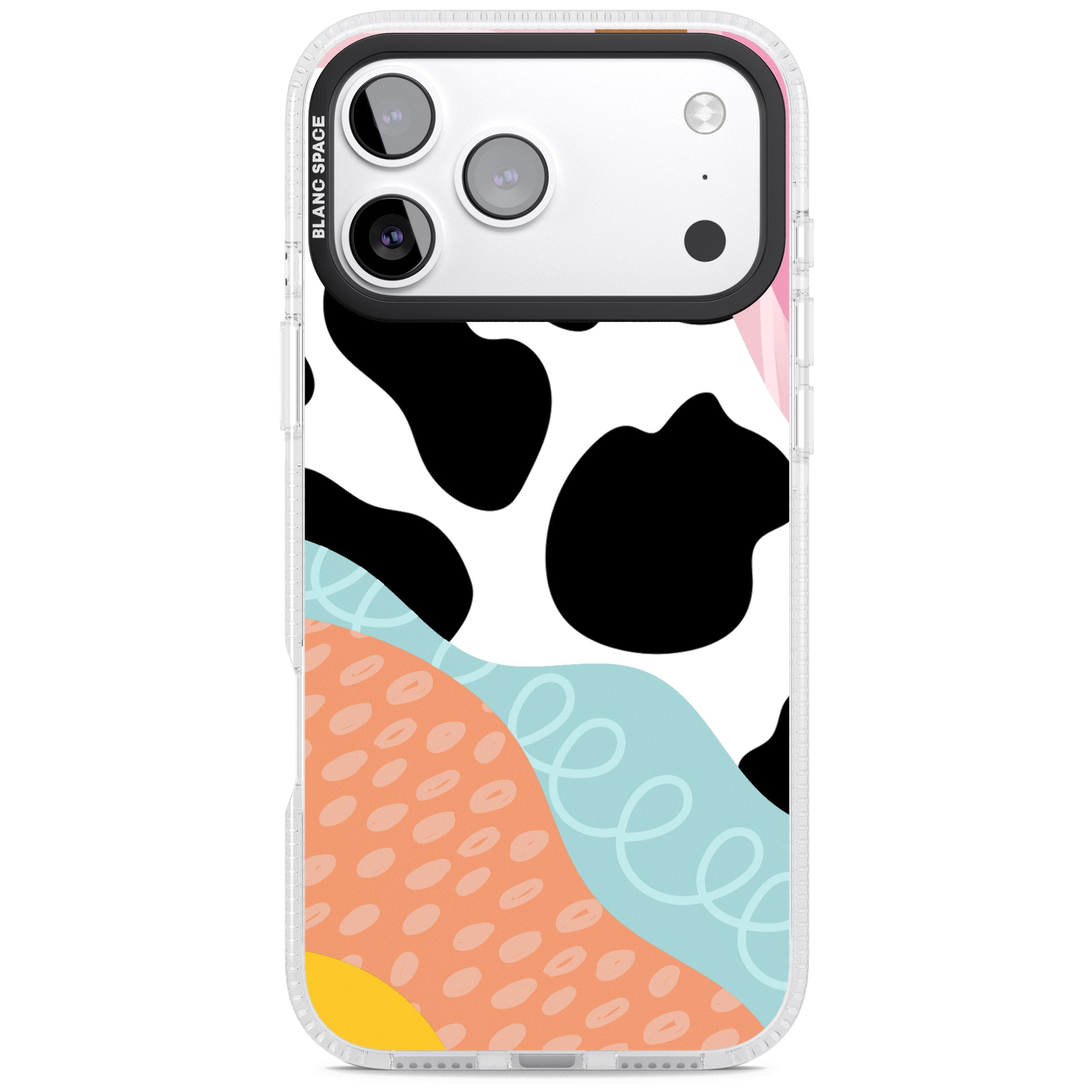 Abstract Elegance iPhone 17 Pro Impact Air Clear Phone Case