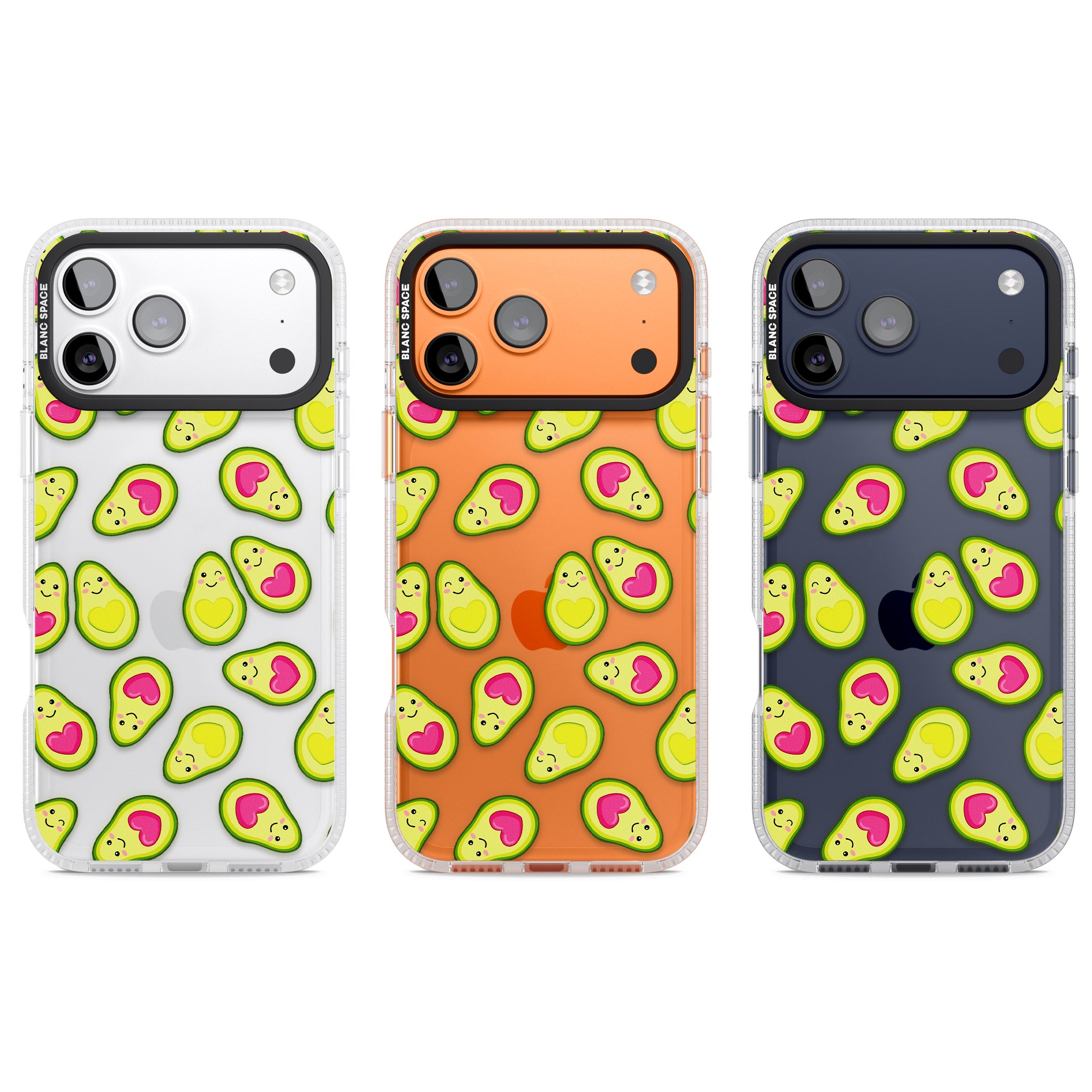 Avocado Love iPhone 17 Pro Impact Air Clear Phone Case APT Impact Protection