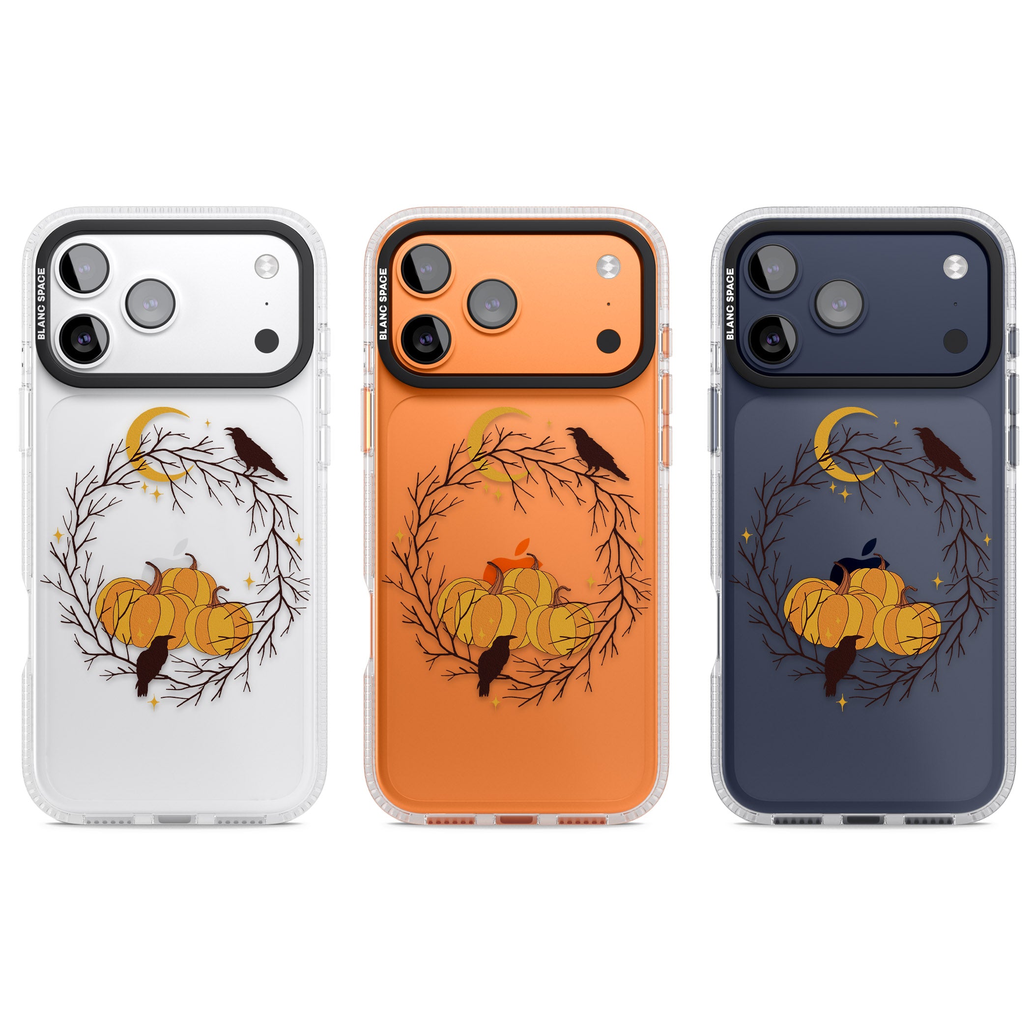 Pumpkin Patch iPhone 17 Pro Impact Air Clear Phone Case APT Impact Protection