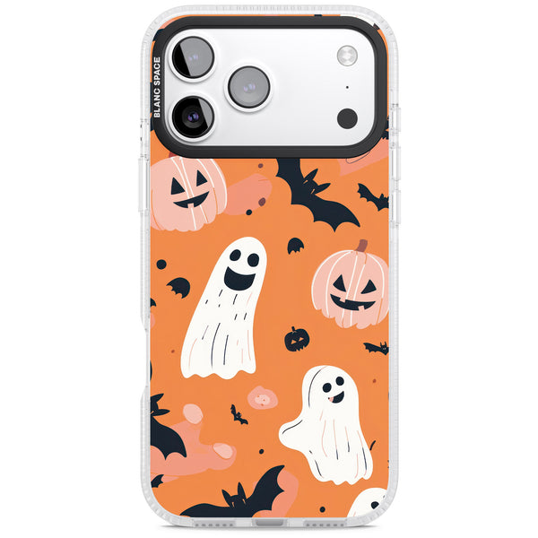 Orange Halloween Pattern