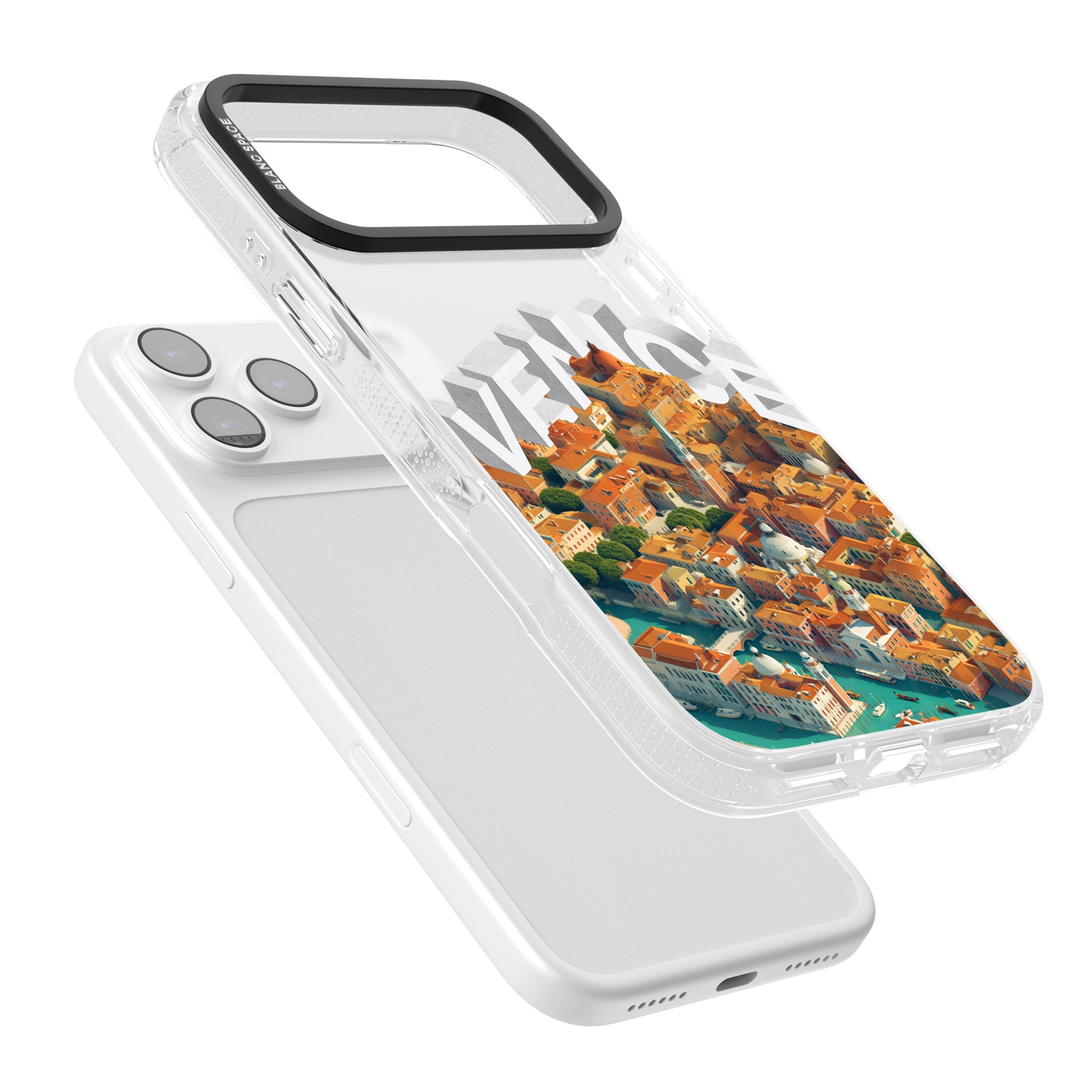 Venice iPhone 17 Pro Impact Air Clear Phone Case Colours