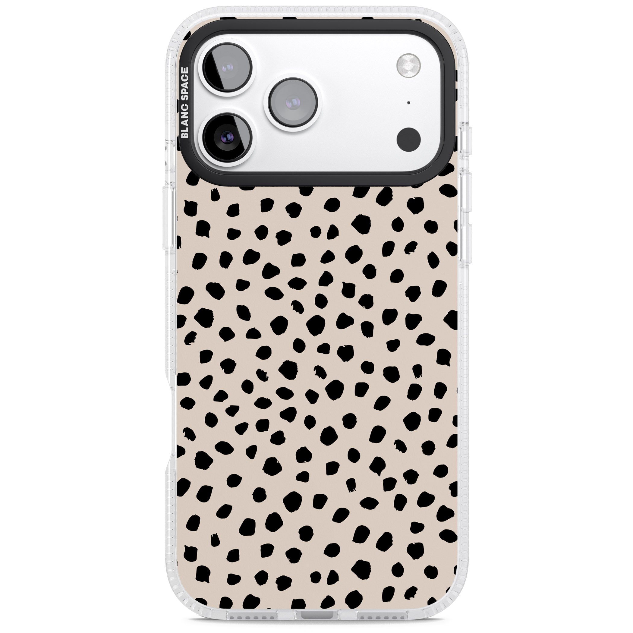 Almond Latte iPhone 17 Pro Impact Air Clear Phone Case