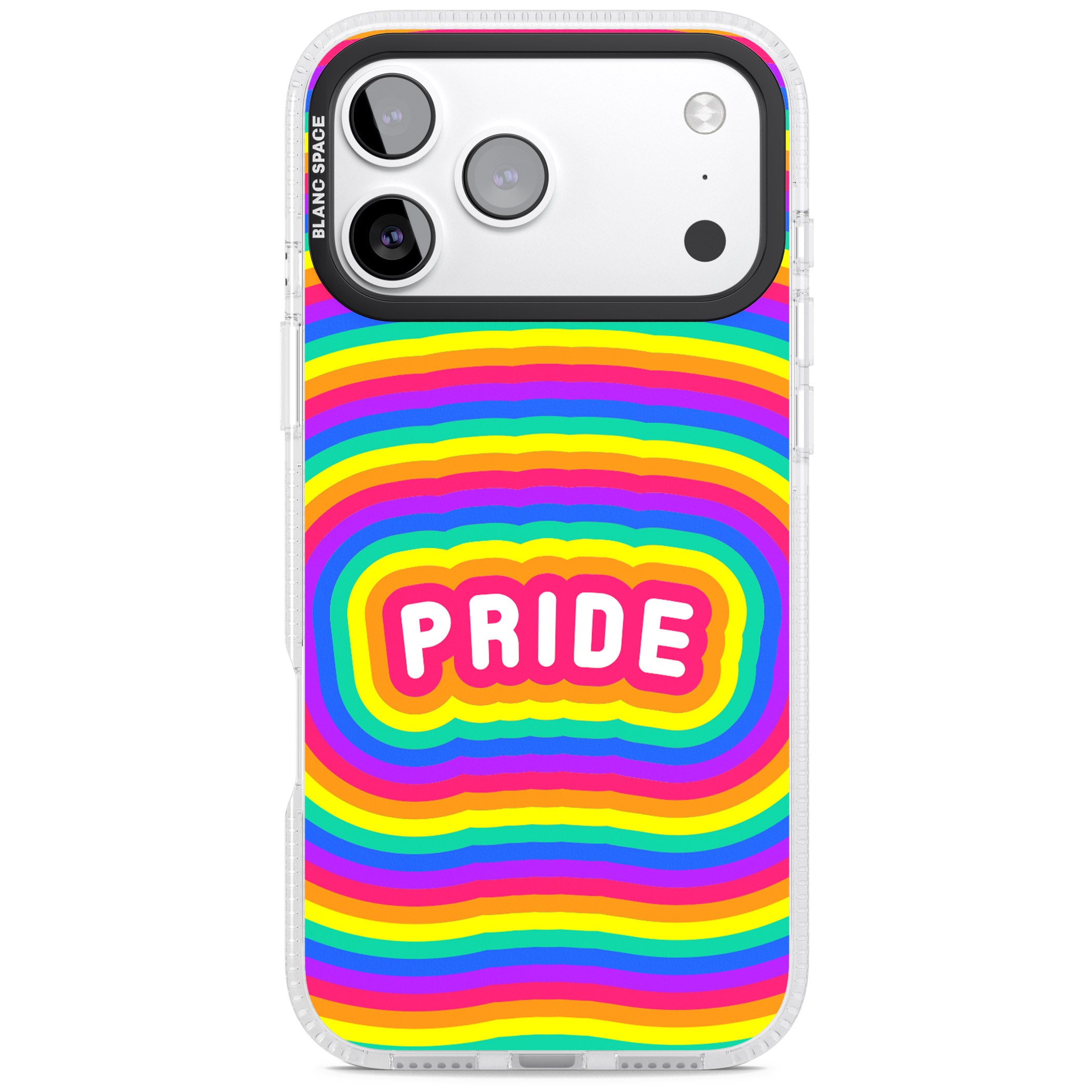 Pride iPhone 17 Pro Impact Air Clear Phone Case