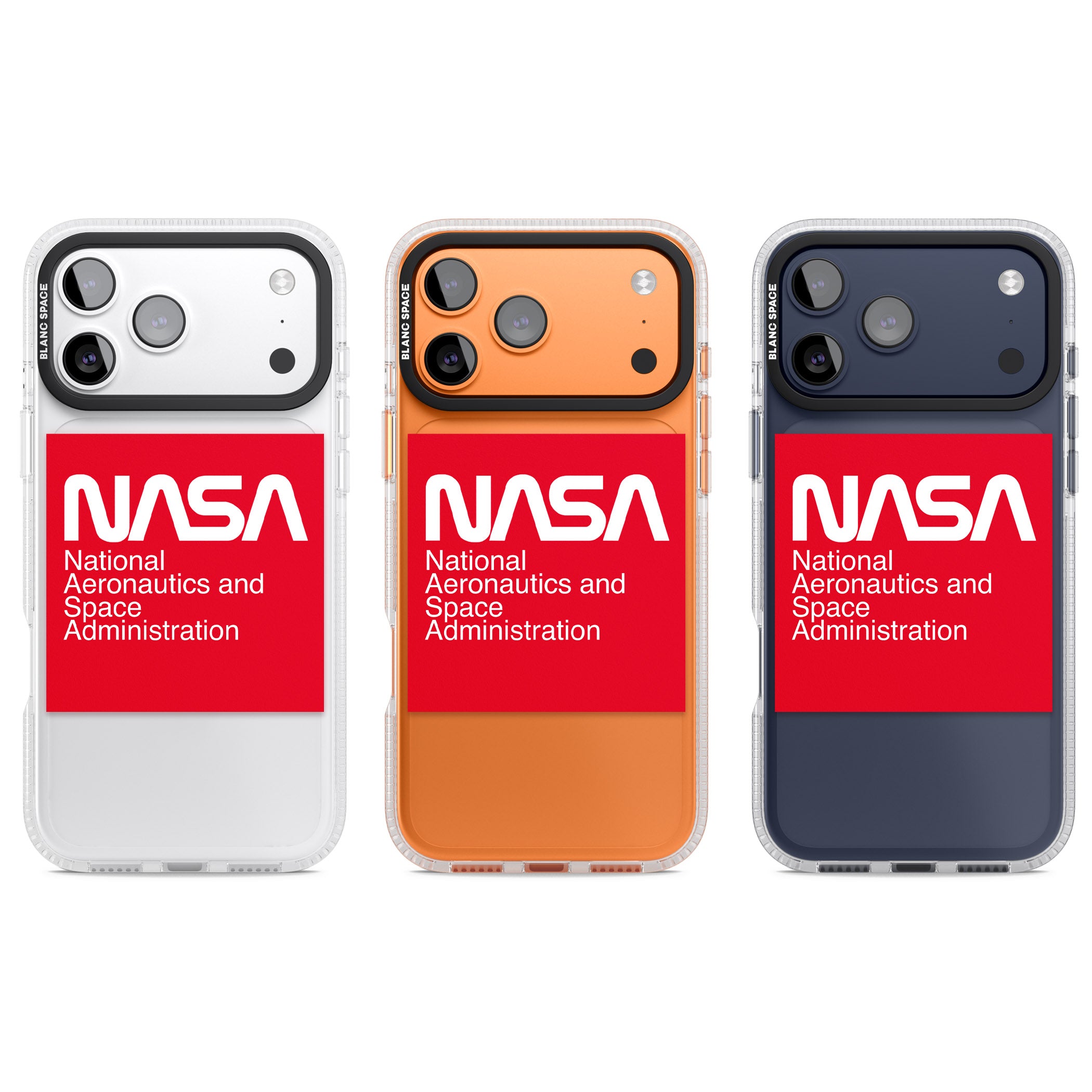 Nasa The Worm Box iPhone 17 Pro Impact Air Clear Phone Case APT Impact Protection