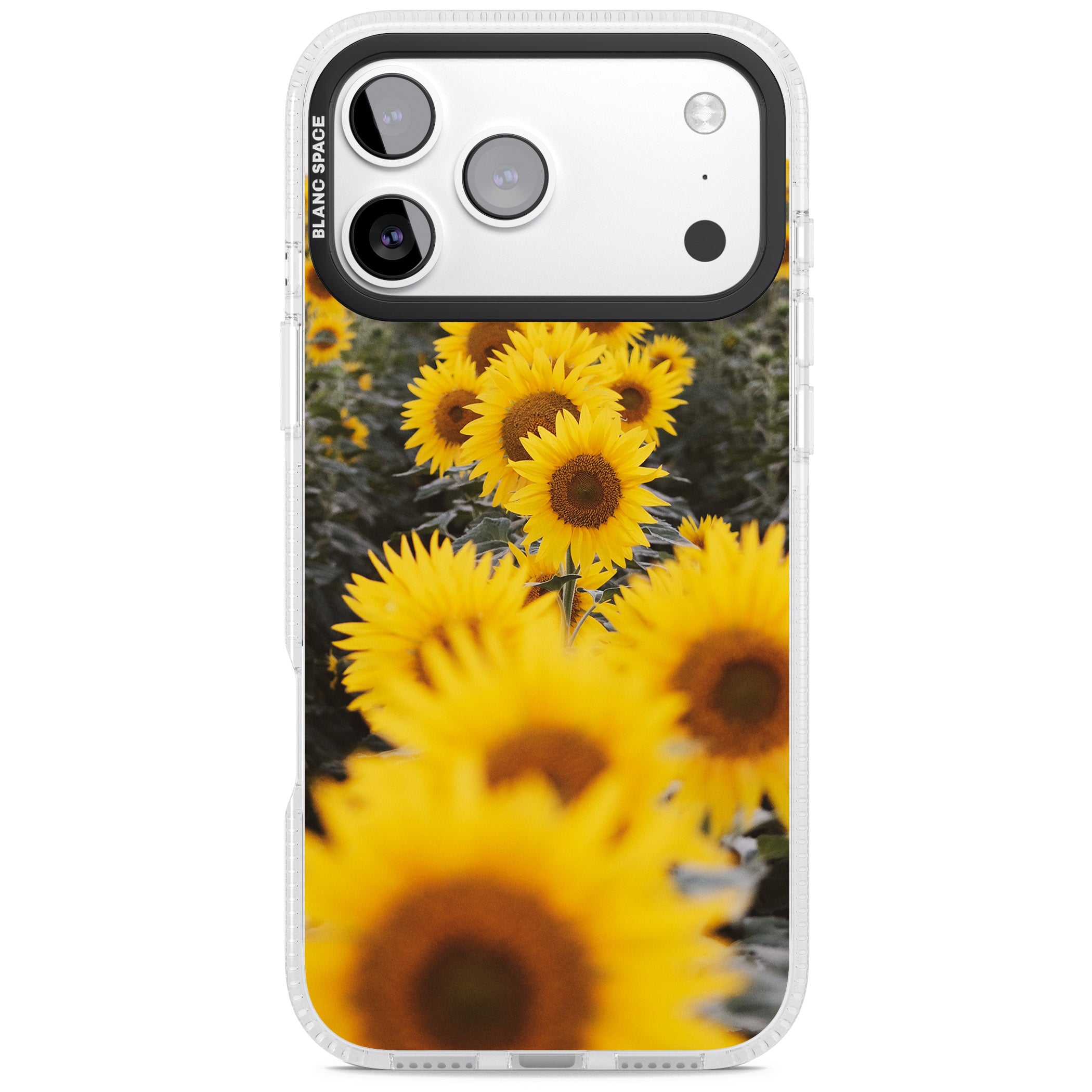 Sunflower Field iPhone 17 Pro Impact Air Clear Phone Case