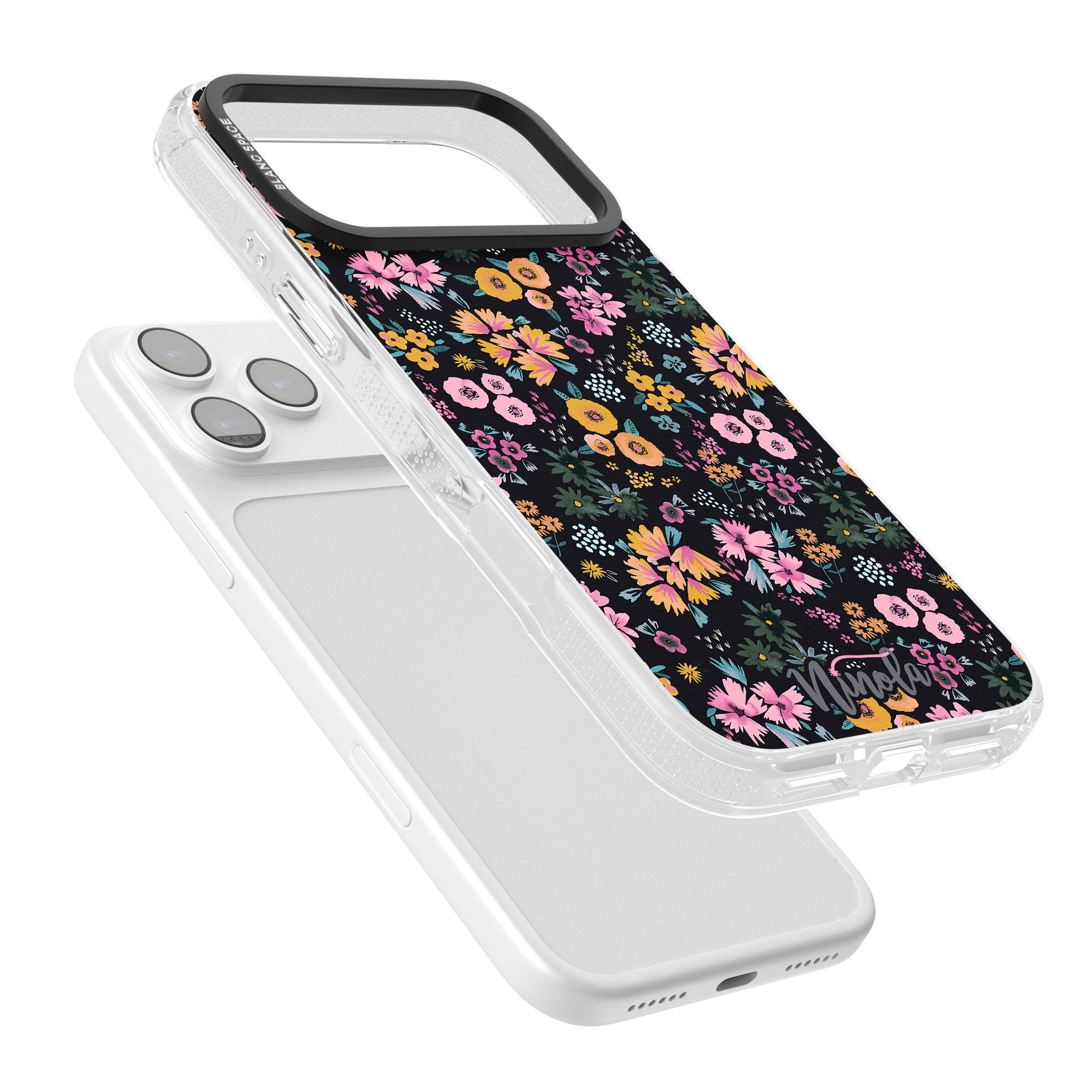 Blossom Field iPhone 17 Pro Max Impact Air Clear Phone Case Colours