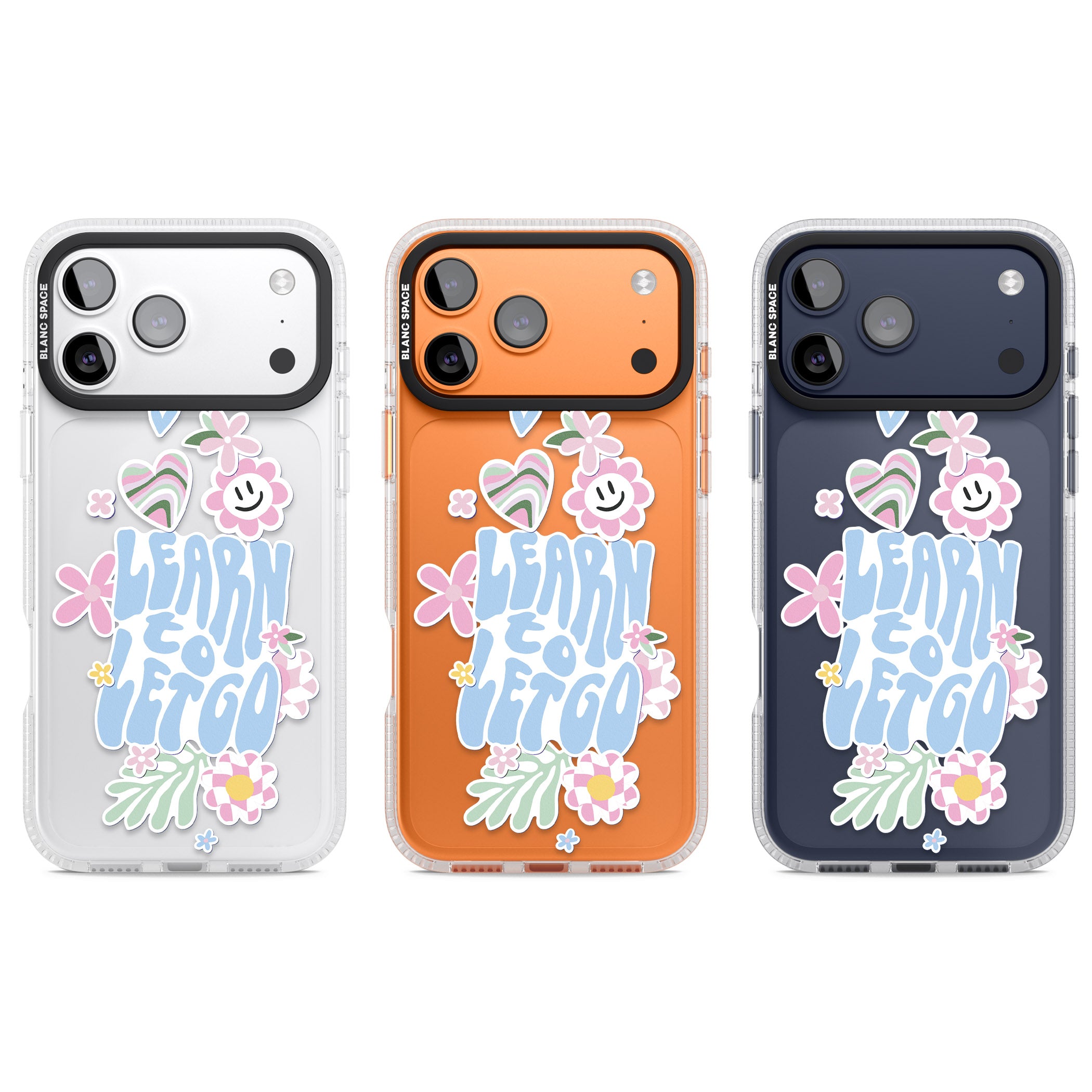 Learn To Let Go iPhone 17 Pro Impact Air Clear Phone Case APT Impact Protection