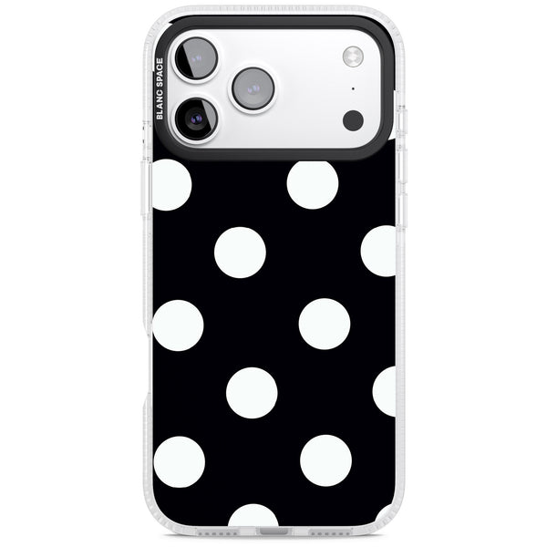 Chic Black Polka Dot