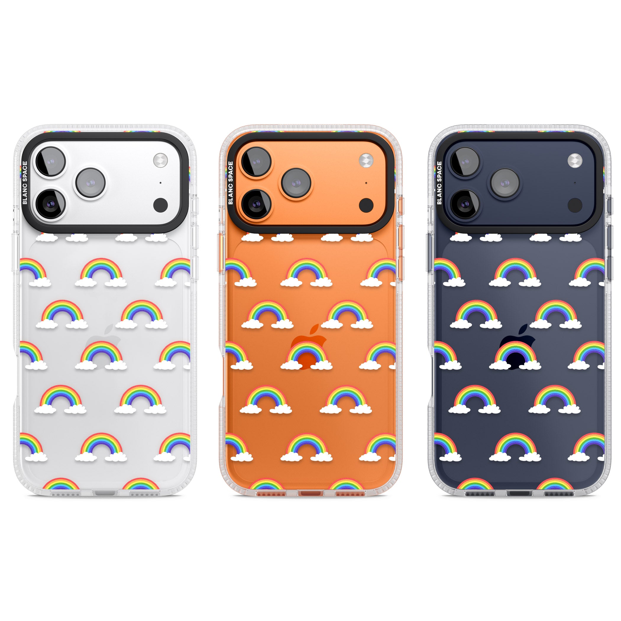 Rainbow Dream iPhone 17 Pro Impact Air Clear Phone Case APT Impact Protection