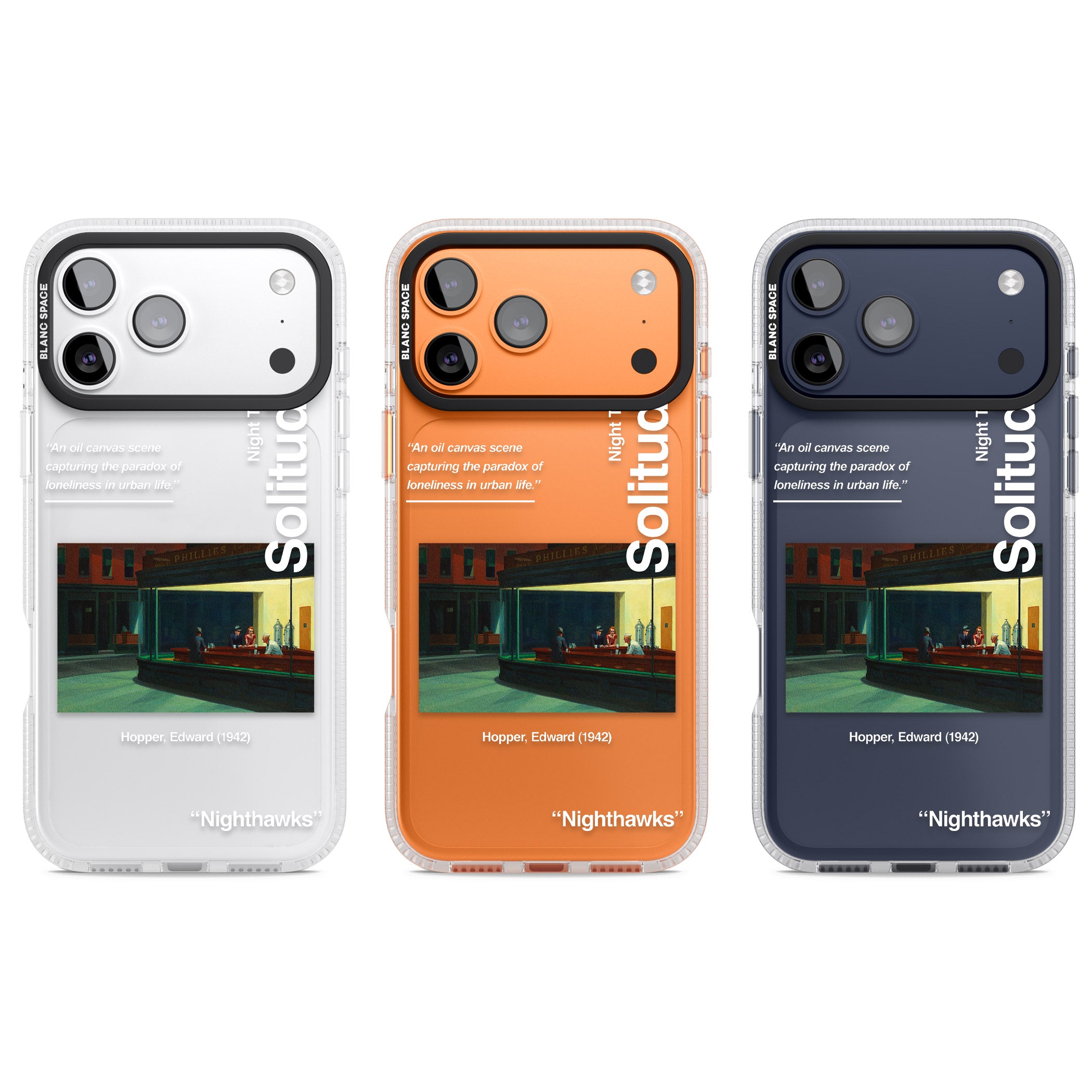 Nighthawks iPhone 17 Pro Impact Air Clear Phone Case APT Impact Protection