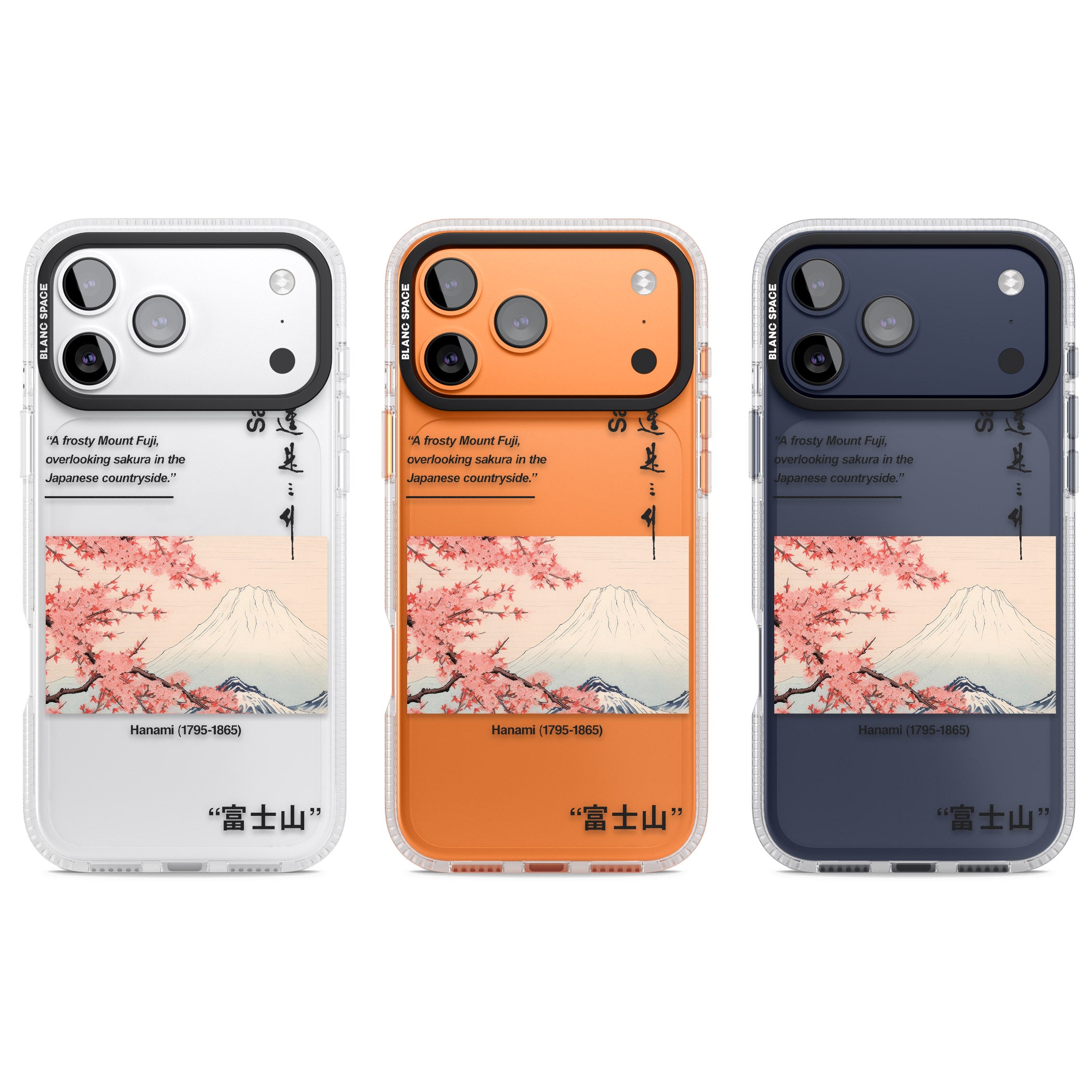 Hanami iPhone 17 Pro Impact Air Clear Phone Case APT Impact Protection