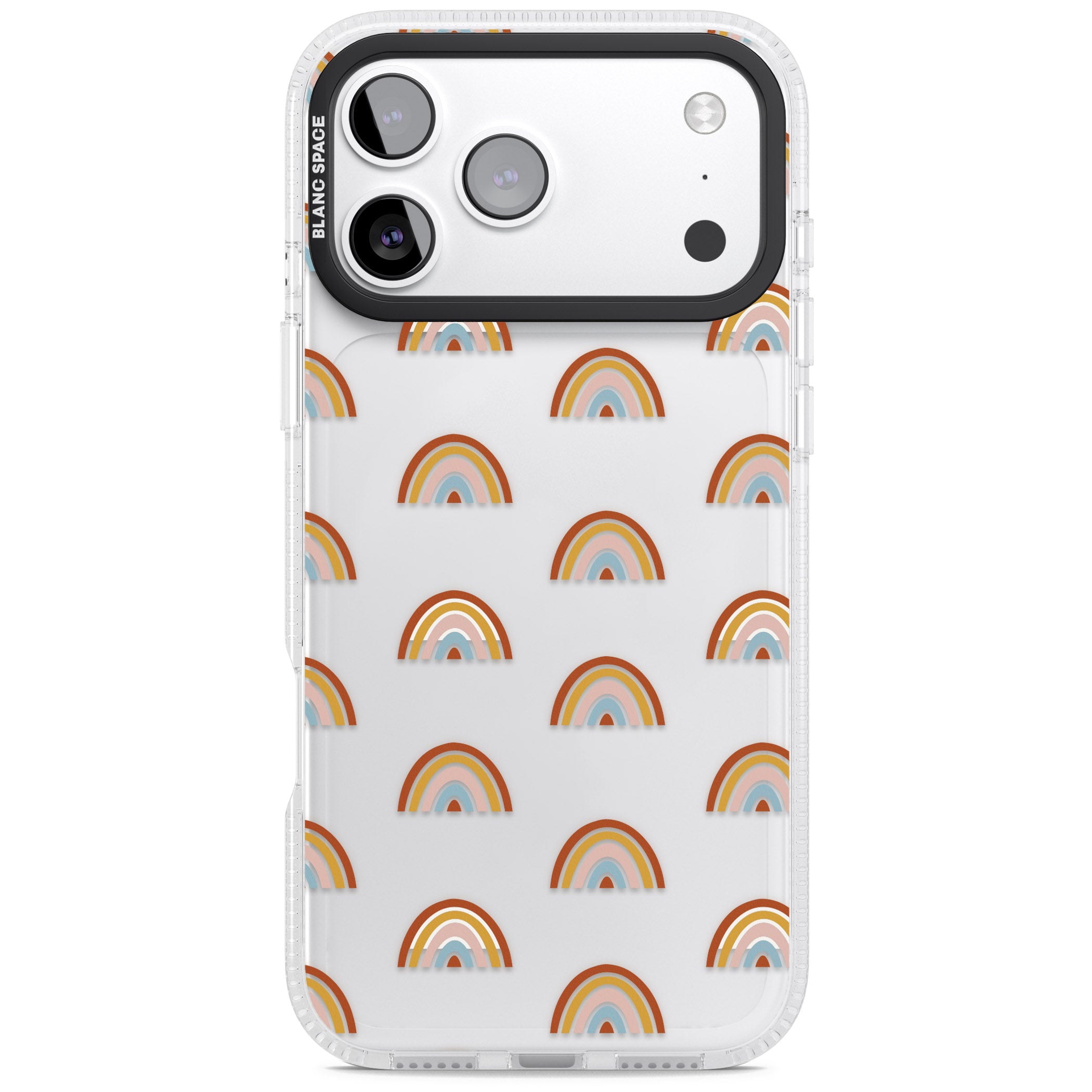 Scandi Rainbow iPhone 17 Pro Max Impact Air Clear Phone Case