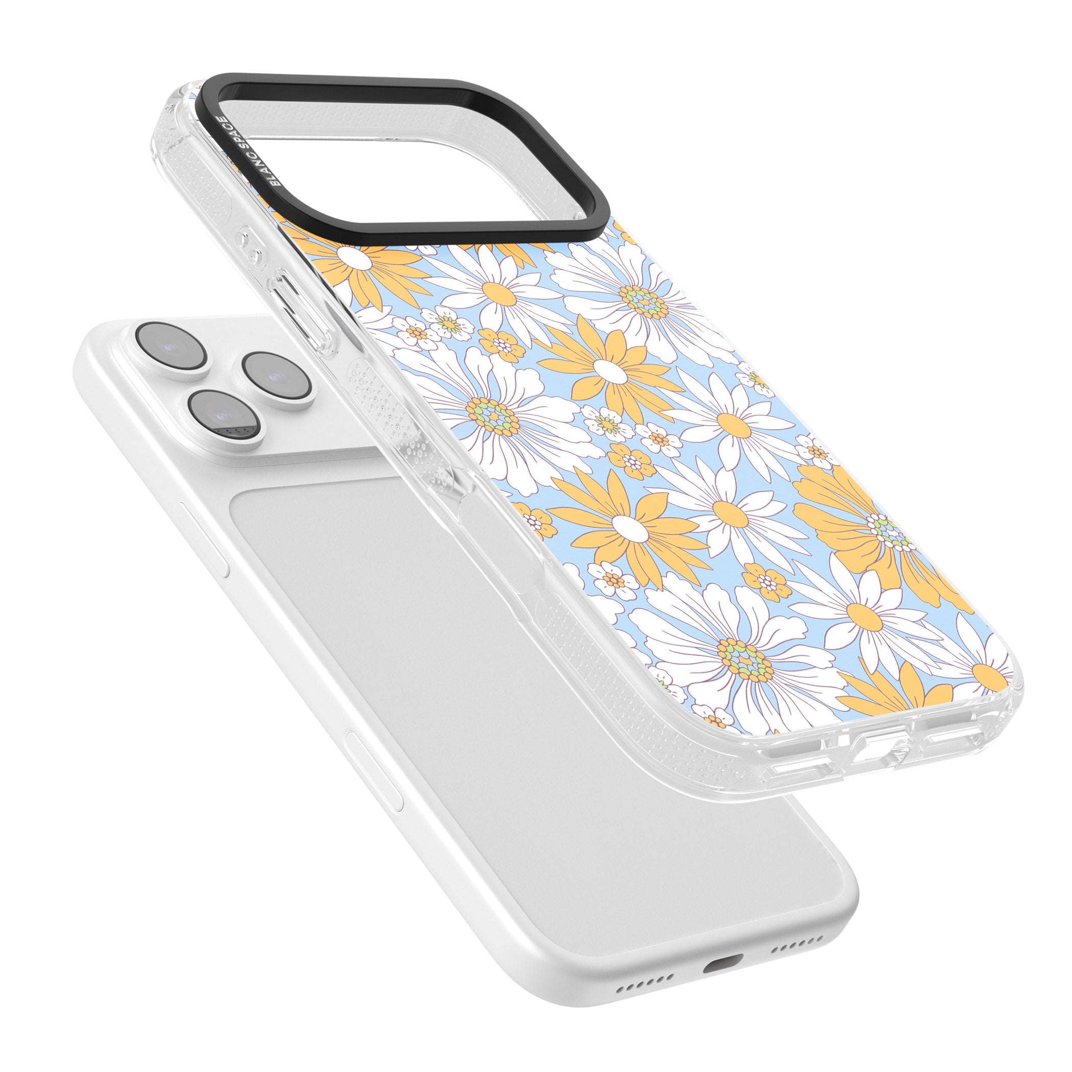 Summers Day Flower Mix iPhone 17 Pro Impact Air Clear Phone Case Colours
