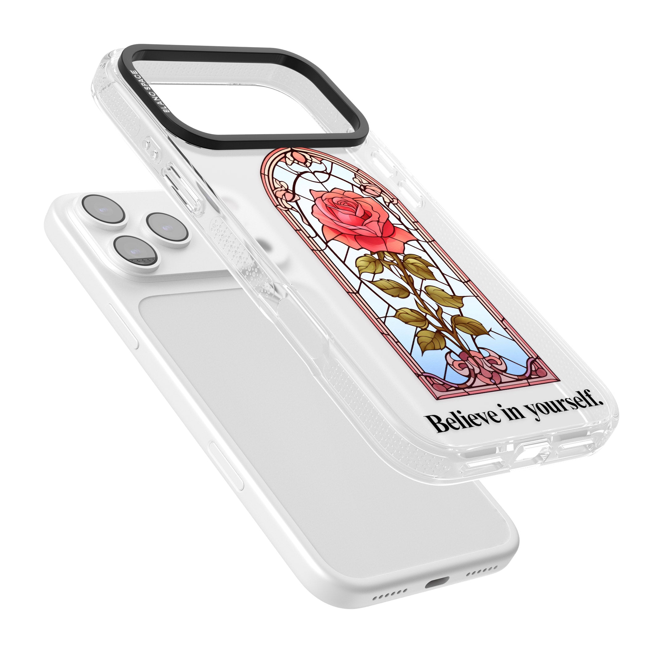 Believe In Yourself iPhone 17 Pro Max Impact Air Clear Phone Case Colours