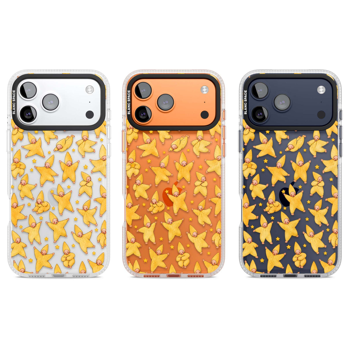 Dancing Star Babies for her iPhone case | Clear Case Impact Air case for iPhone 17 Pro, iPhone 17 Pro Max