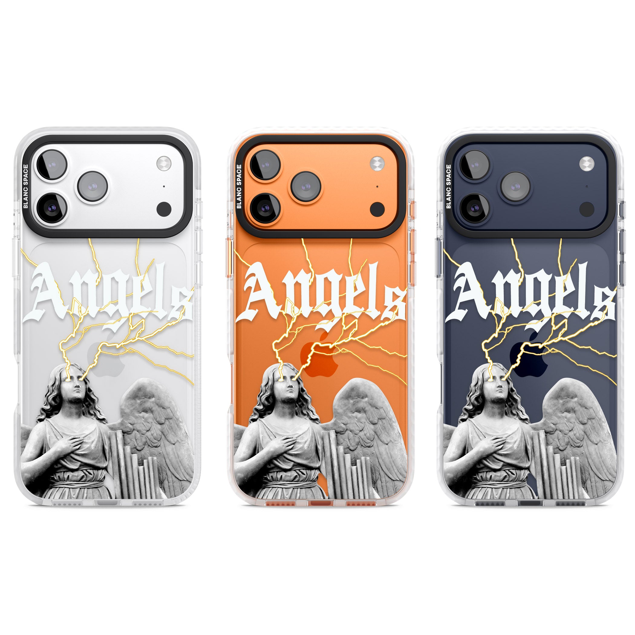 Angels iPhone 17 Pro Impact Clear Phone Case APT Impact Protection
