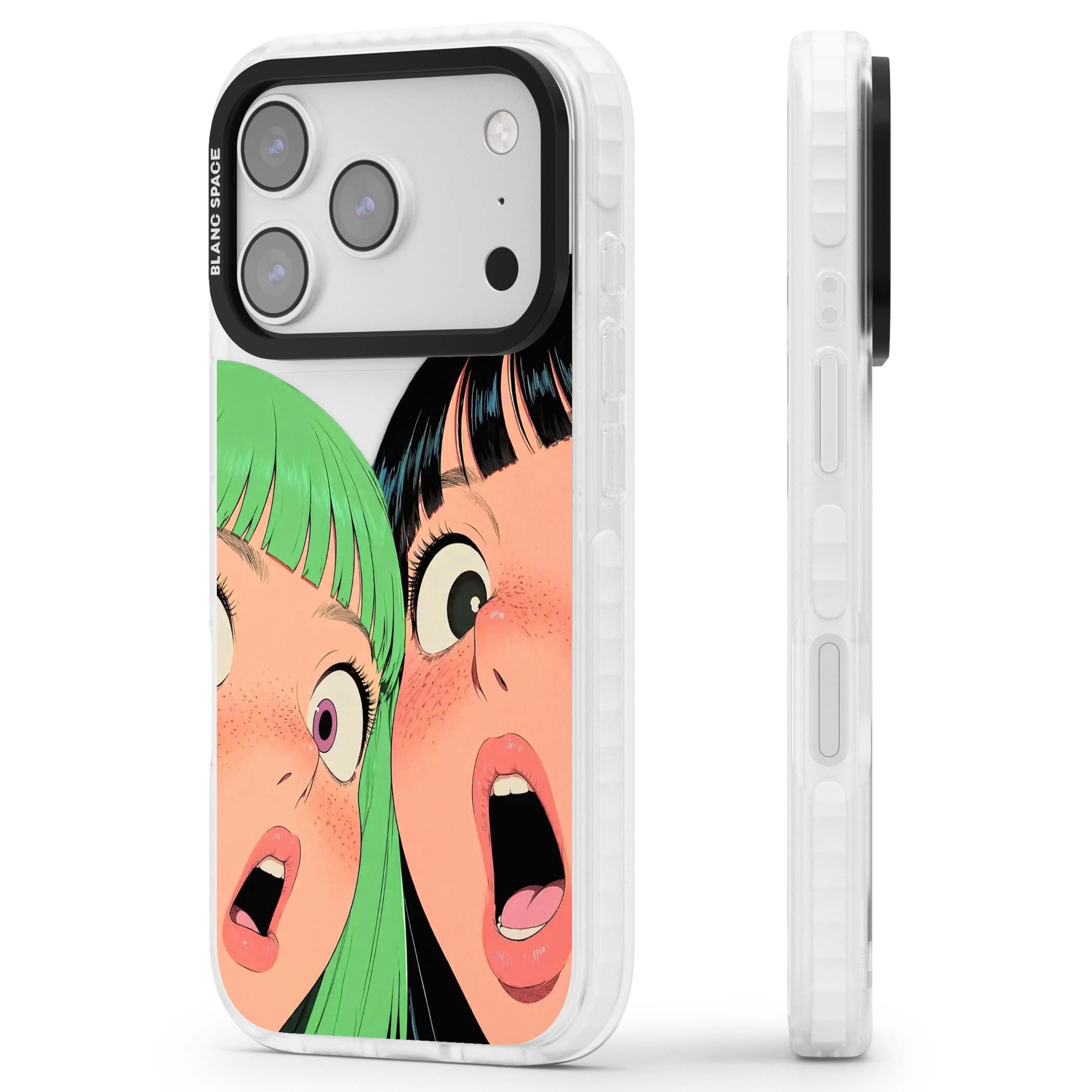 Gasp for her iPhone case | Black Impact case for iPhone 17 Pro, iPhone 17 Pro Max
