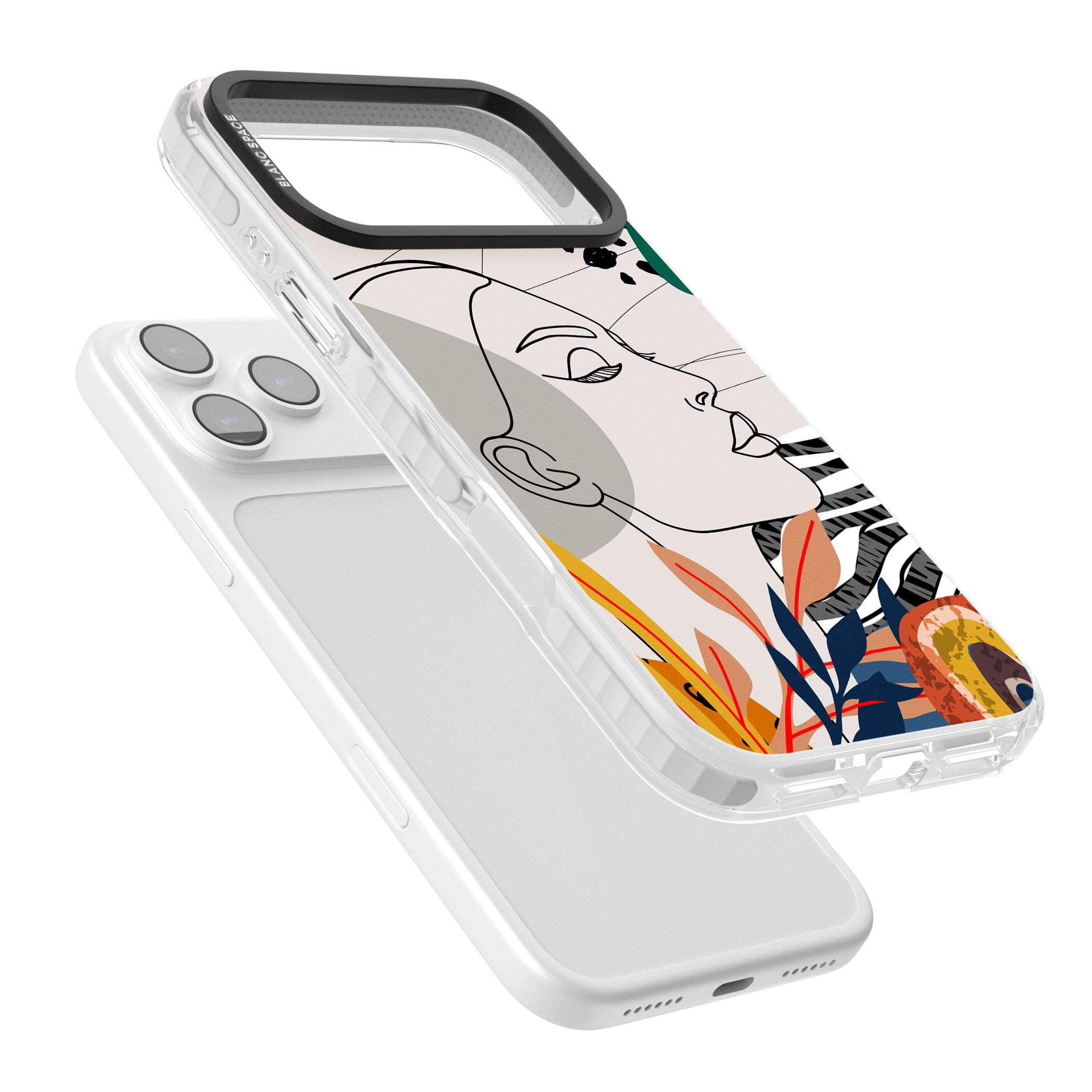 Girl Gone Wild iPhone 17 Pro Impact Clear Phone Case Colours