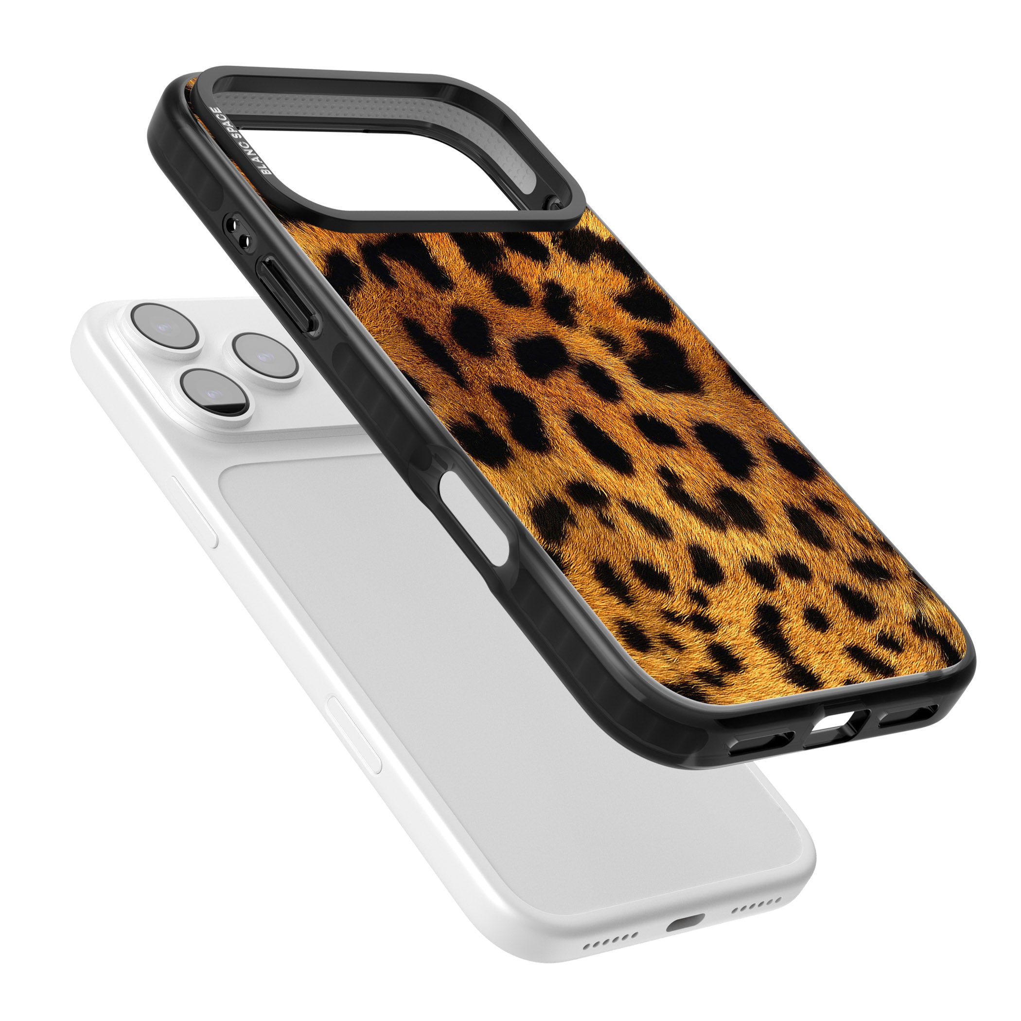Leopard Print iPhone 17 Pro Max Impact Black Phone Case Colours