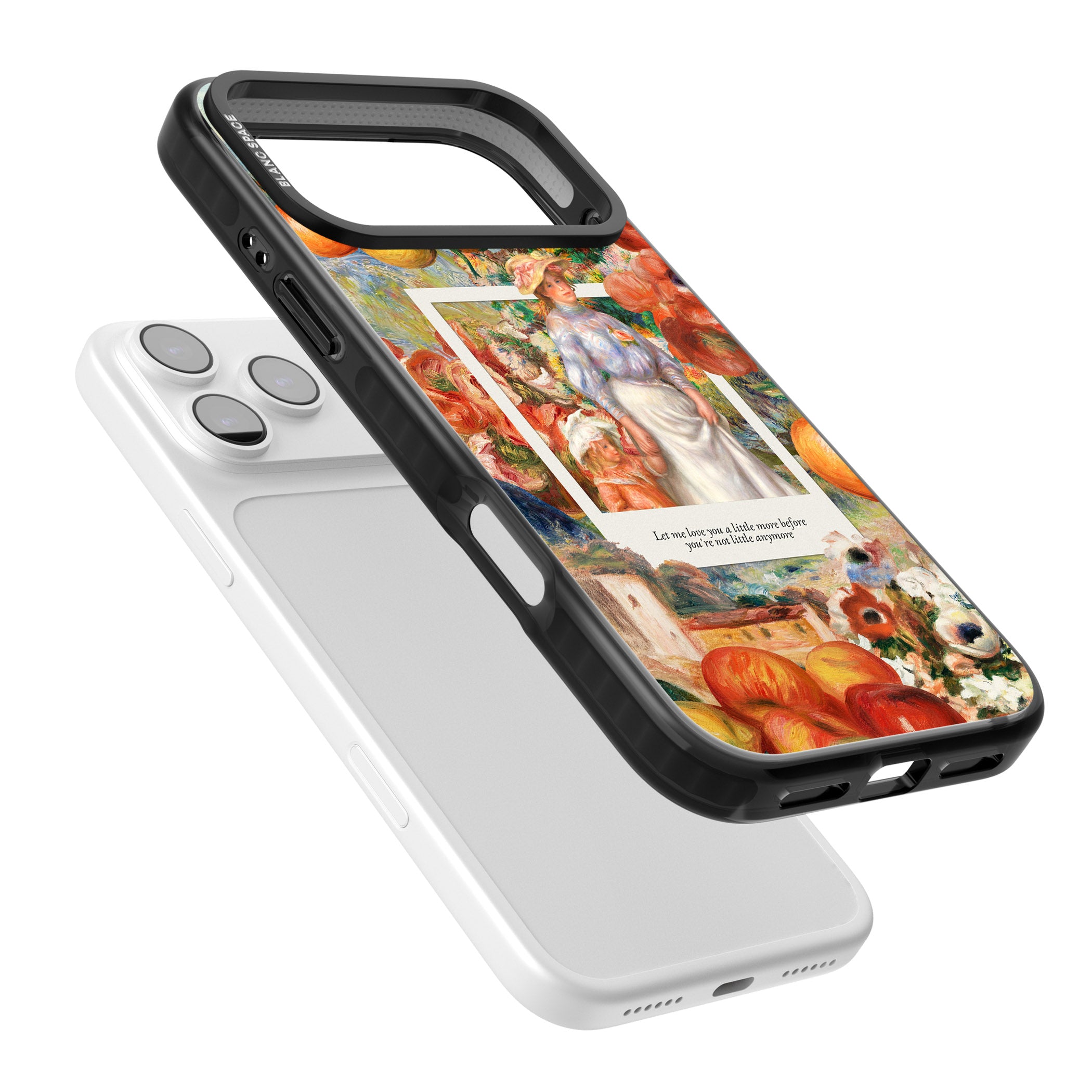 Renoir Mother & Child iPhone 17 Pro Impact Black Phone Case Colours