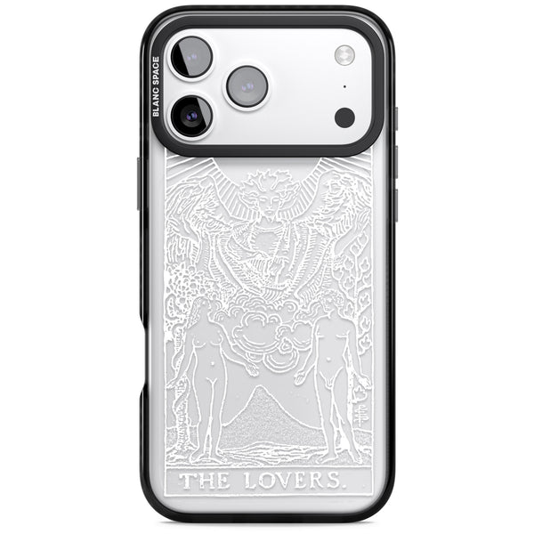 Personalised The Lovers Tarot Card (White)