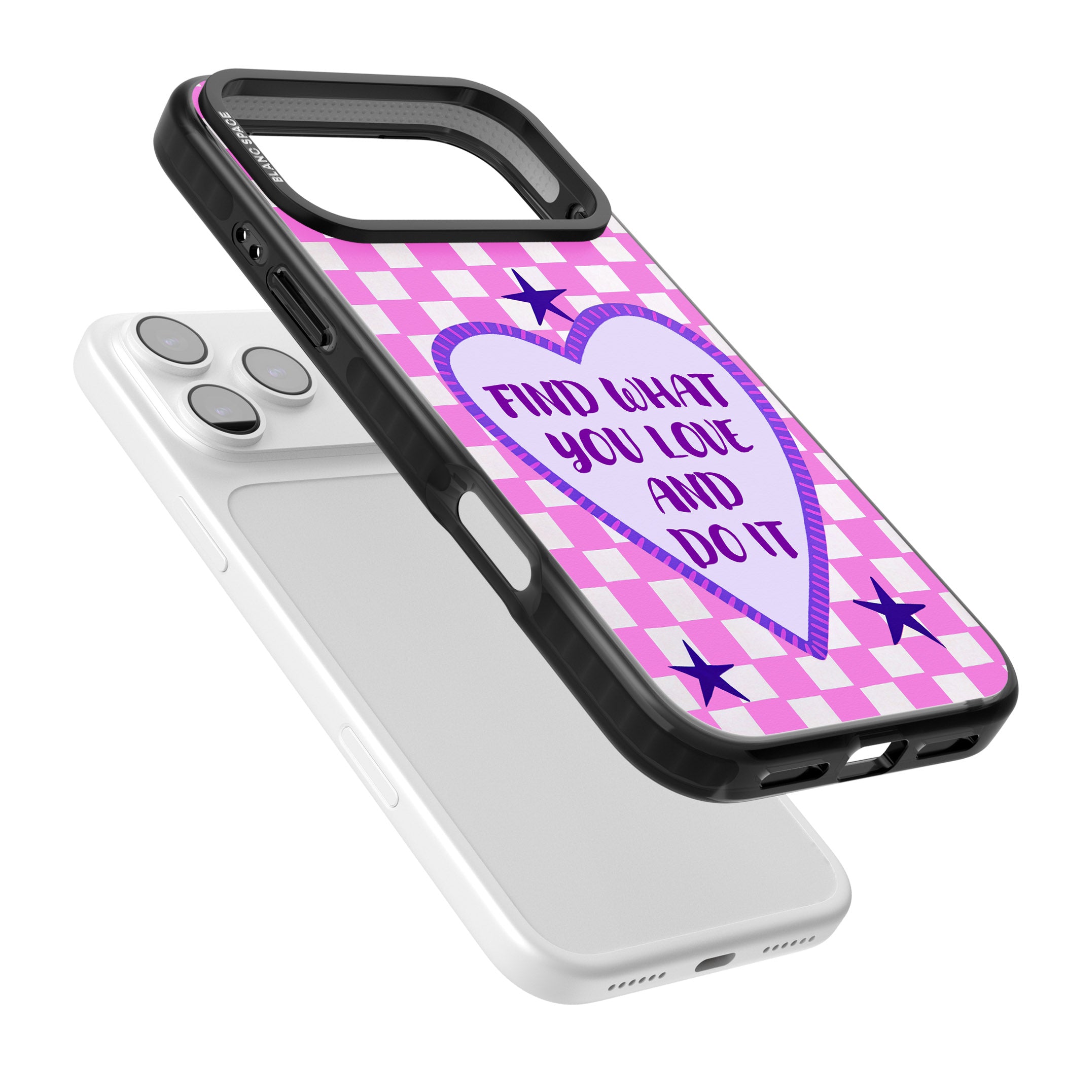 Find What You Love iPhone 17 Pro Impact Black Phone Case Colours