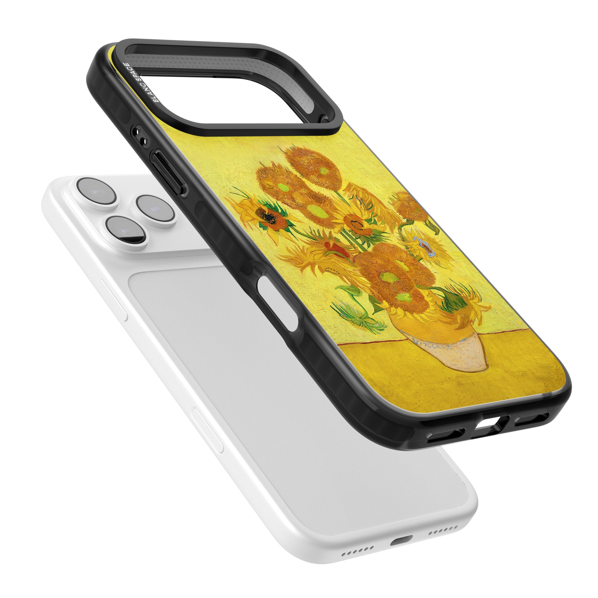 Sunflowers iPhone 17 Pro Impact Black Phone Case Colours