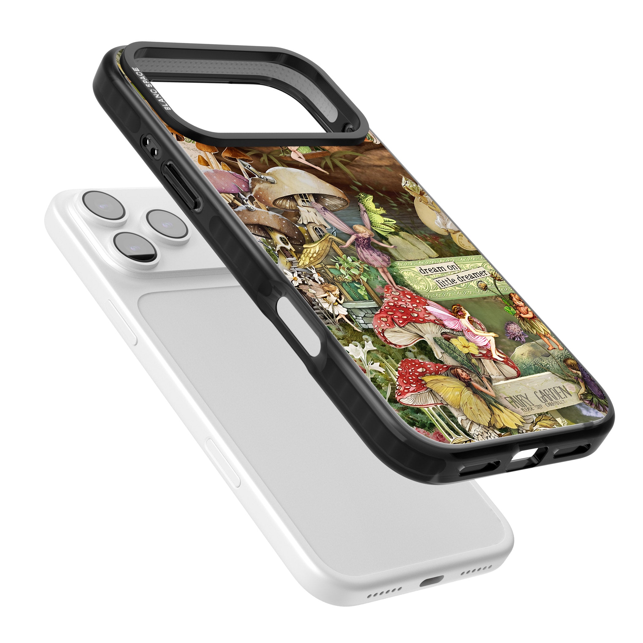 Dreamy Garden iPhone 17 Pro Impact Black Phone Case Colours